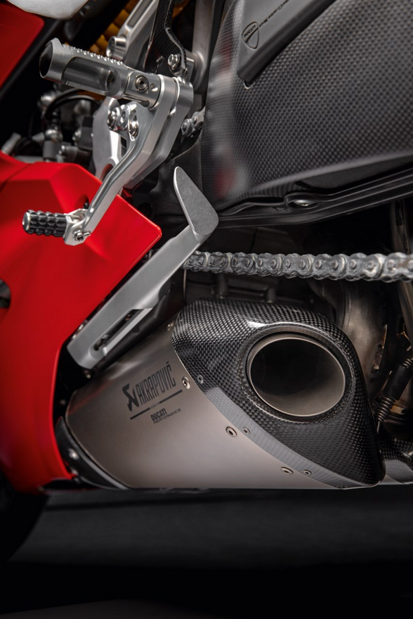 Ducati Panigale V2 2020-2024 Akrapovic Titanium Full Race Exhaust System 96481723AA thumbnail 2