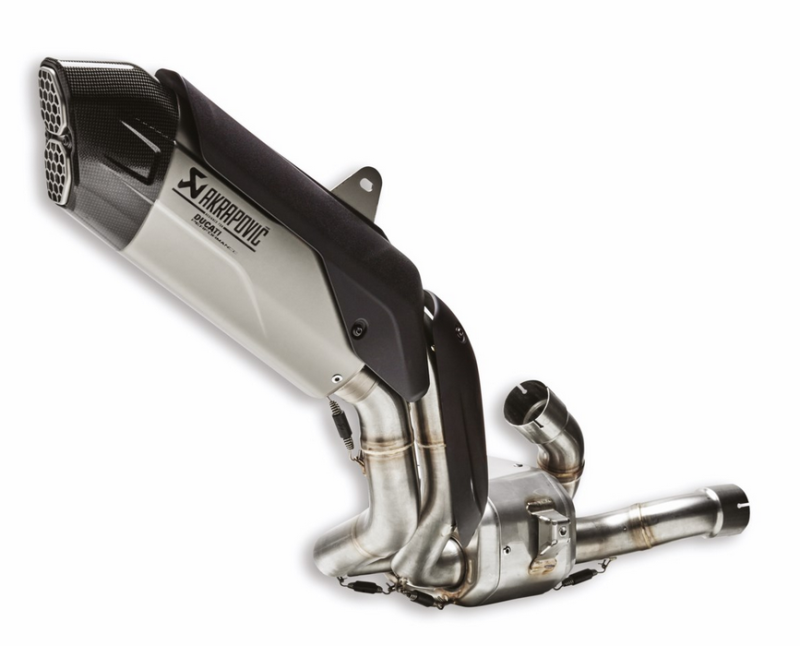 Ducati Multistrada V4 2021-2024 Akrapovic Full Race Exhaust System (NOT FOR RALLY RS AND GRAND TOUR MODELS) 96481791CA - Image 1