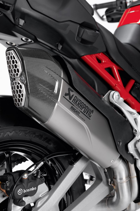 Ducati Multistrada V4 2021-2024 Akrapovic Full Race Exhaust System (NOT FOR RALLY RS AND GRAND TOUR MODELS) 96481791CA thumbnail 2