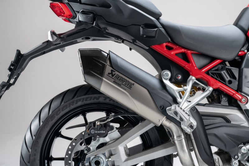 Ducati Multistrada V4 2021-2024 Akrapovic Full Race Exhaust System (NOT FOR RALLY RS AND GRAND TOUR MODELS) 96481791CA thumbnail 3