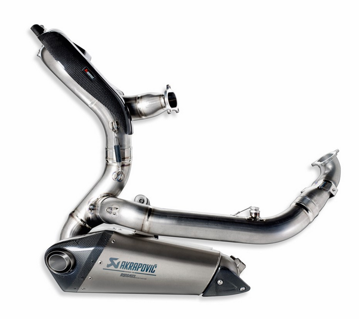 Ducati Streetfighter V2 Akrapovic Titanium Full Race Exhaust System 96482061AA