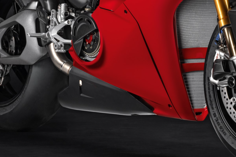 Ducati Panigale V4 2025+ Plastic Lower Fairing for Racing Exhaust 97181321AA thumbnail 3
