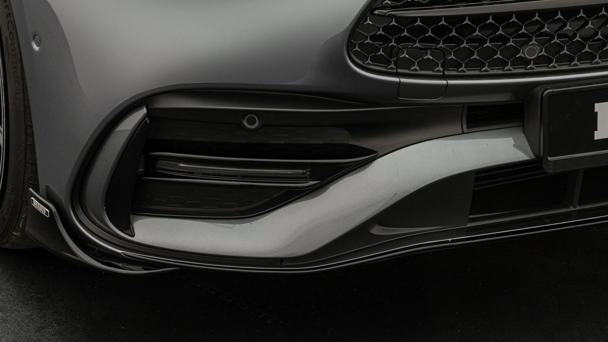 Front inserts with LED for Mercedes – S 206 – AMG Line - 1