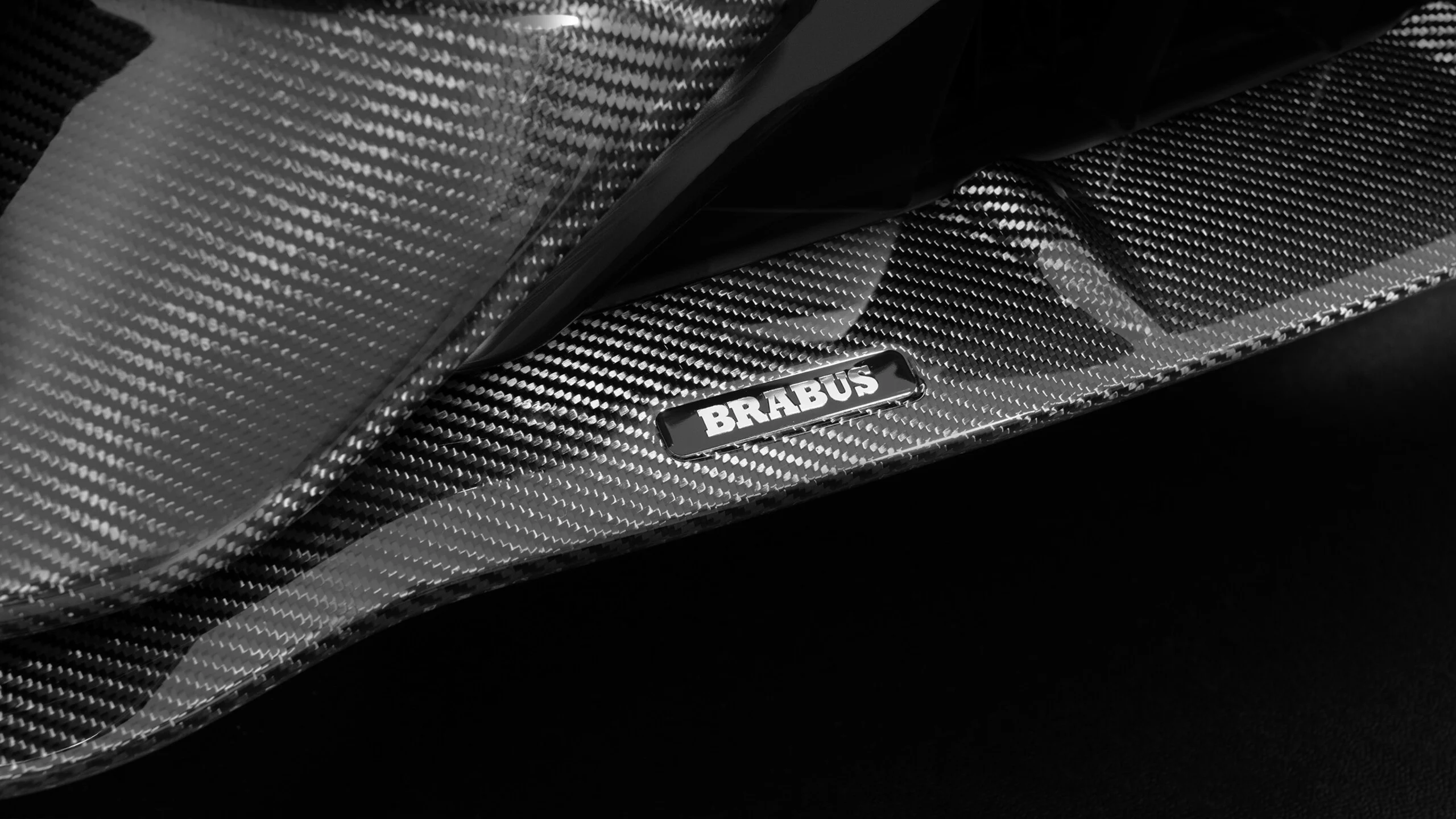 Передній спойлер Carbon для Mercedes – S 206 – AMG C 63 - 1