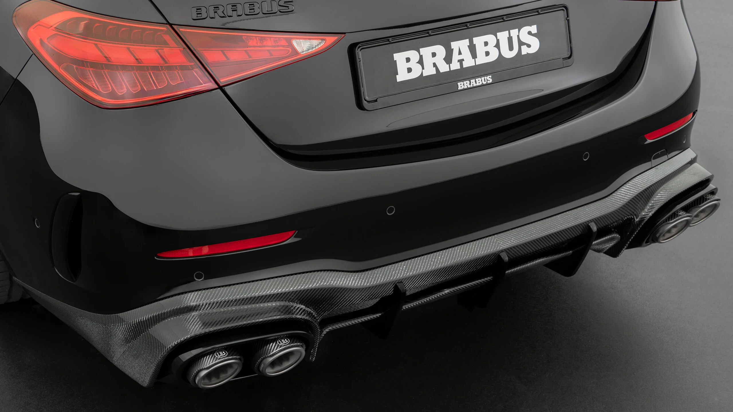 Задній дифузор Carbon для Mercedes – S 206 – AMG C 63