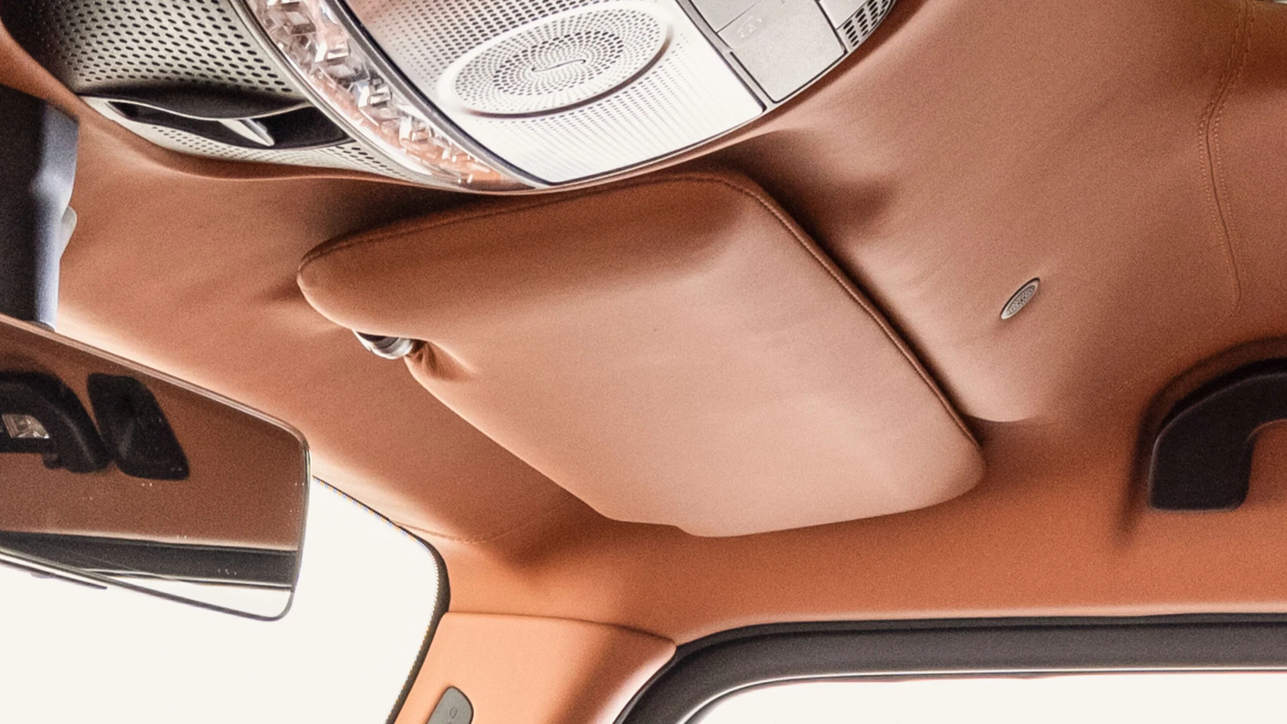 Leather sun visors for Mercedes – C 217 – AMG S 63