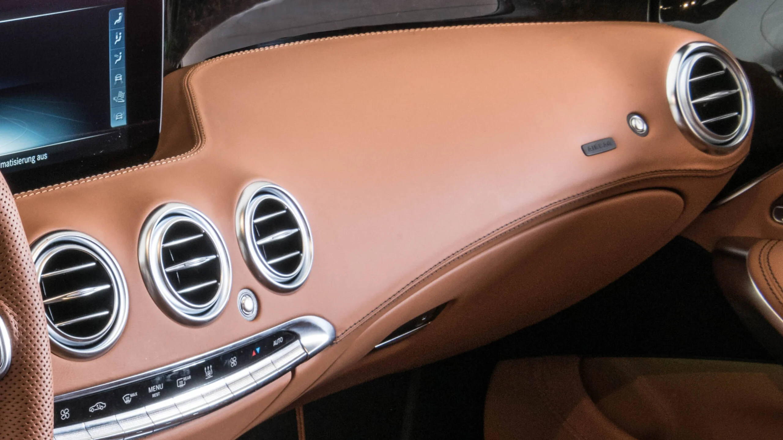 Leather dashboard underpaneling for Mercedes – C 217 – AMG S 63