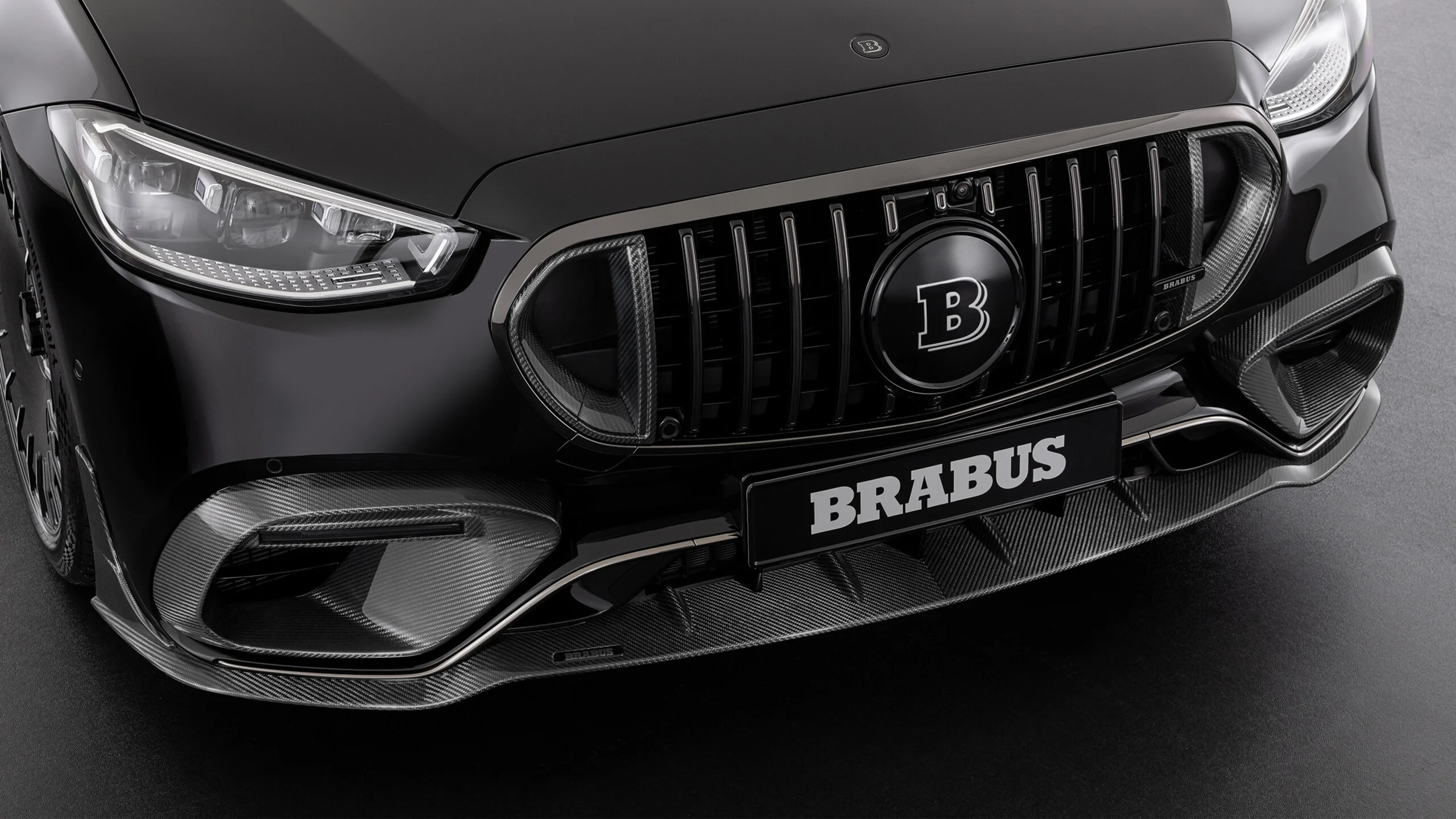 Carbon front spoiler for Mercedes – V 223 – AMG S 63