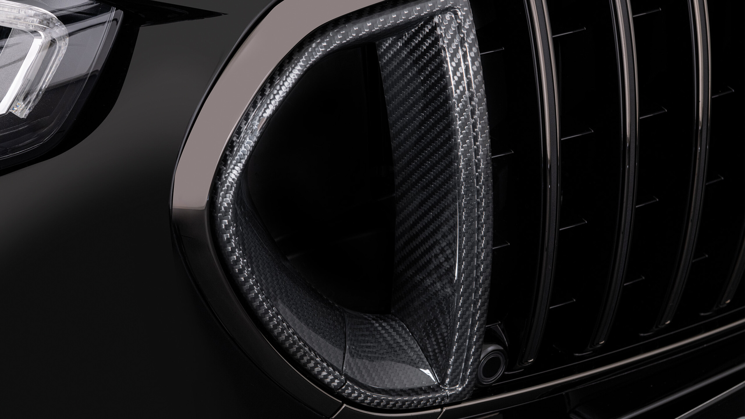 Carbon front grill inserts for Mercedes – V 223 – AMG S 63