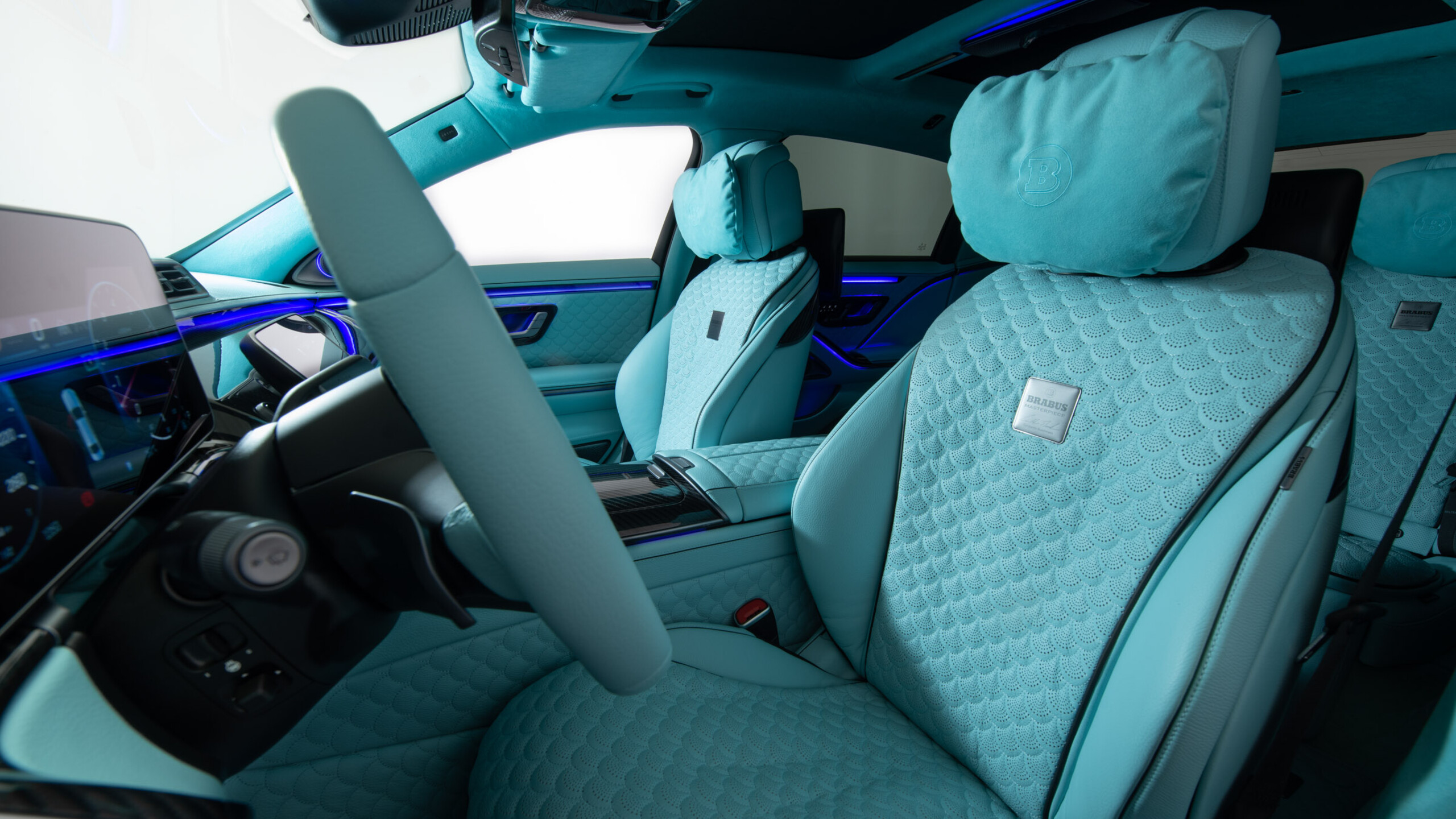 Leather interior with executive seats for Mercedes – Z 223 – Maybach S 580 / S 680