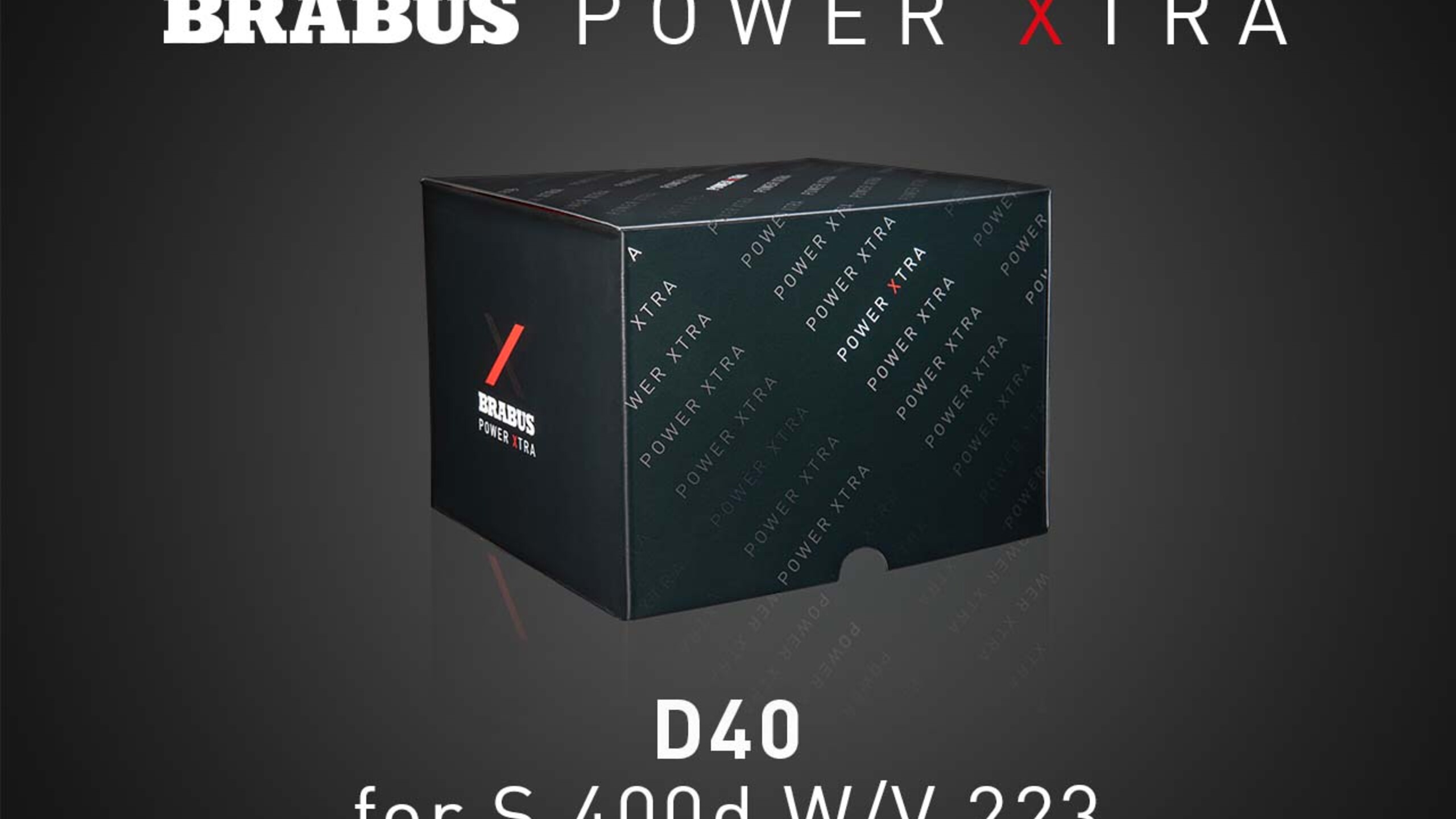 PowerXtra D40 – S 400d for Mercedes – W 223 – AMG Line