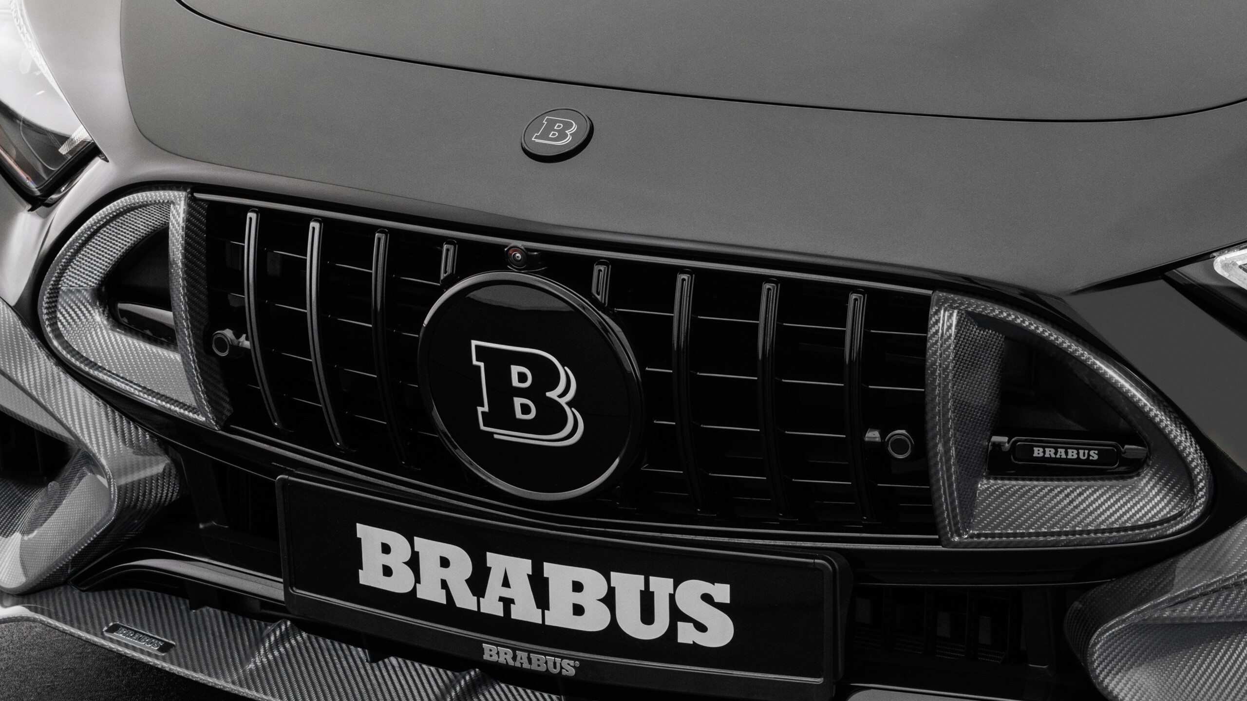 Carbon front grille inserts for Mercedes – R 232 – AMG SL 63 - 1