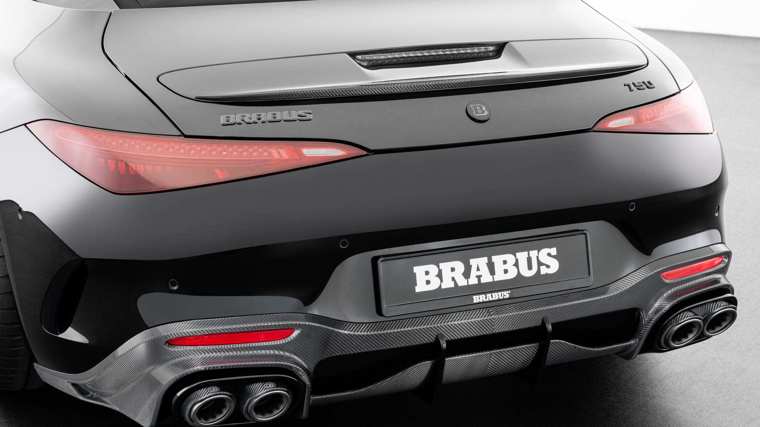 Carbon rear diffuser for Mercedes – R 232 – AMG SL 63 - 1