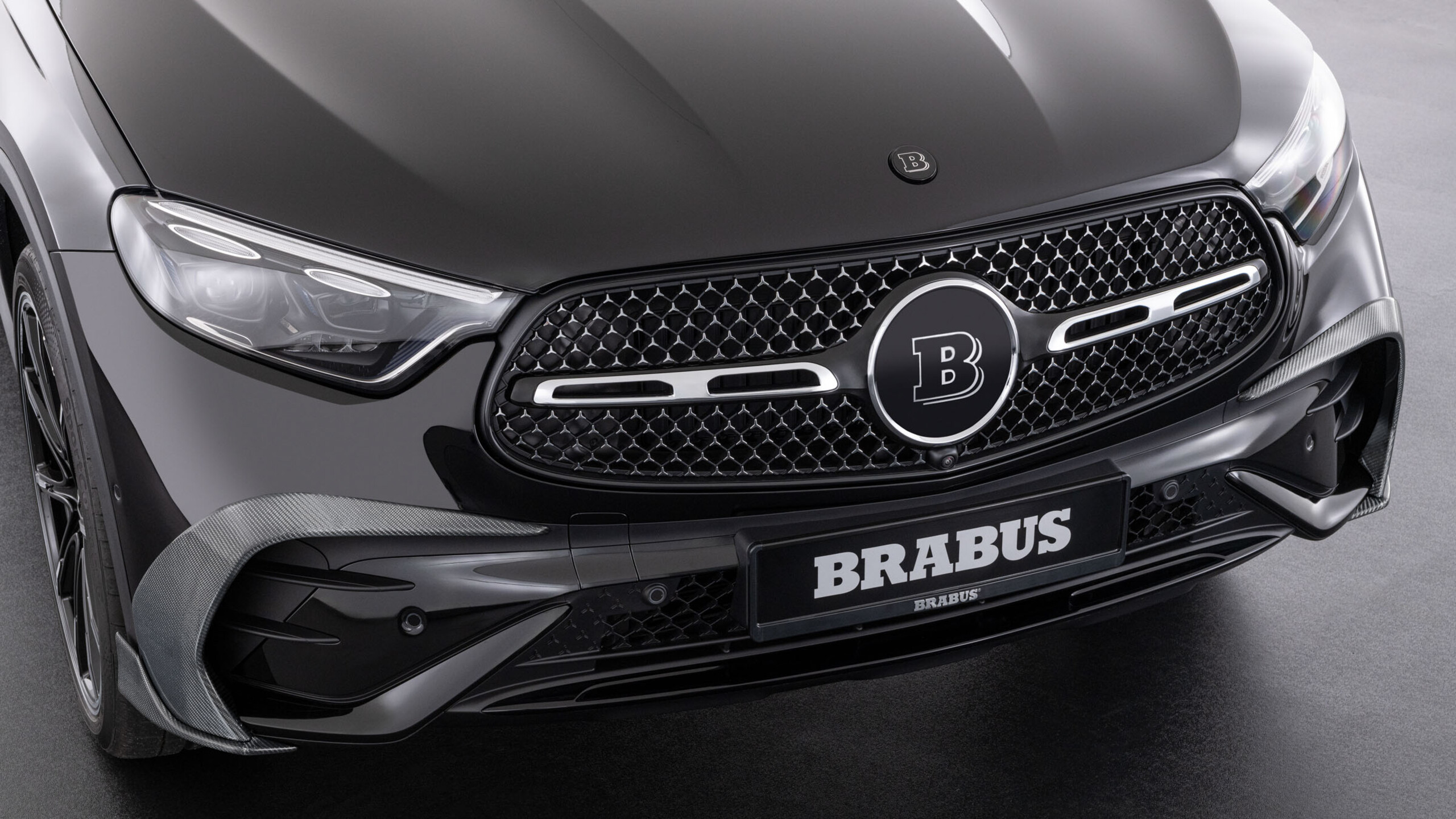 Carbon front fascia attachments for Mercedes – X 254 – GLC 300 | AMG Line - 1
