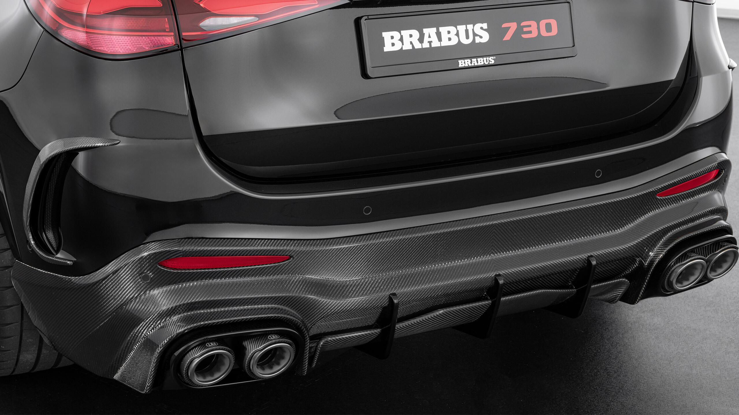 Carbon rear diffuser for Mercedes – X 254 – AMG GLC 63 - 1