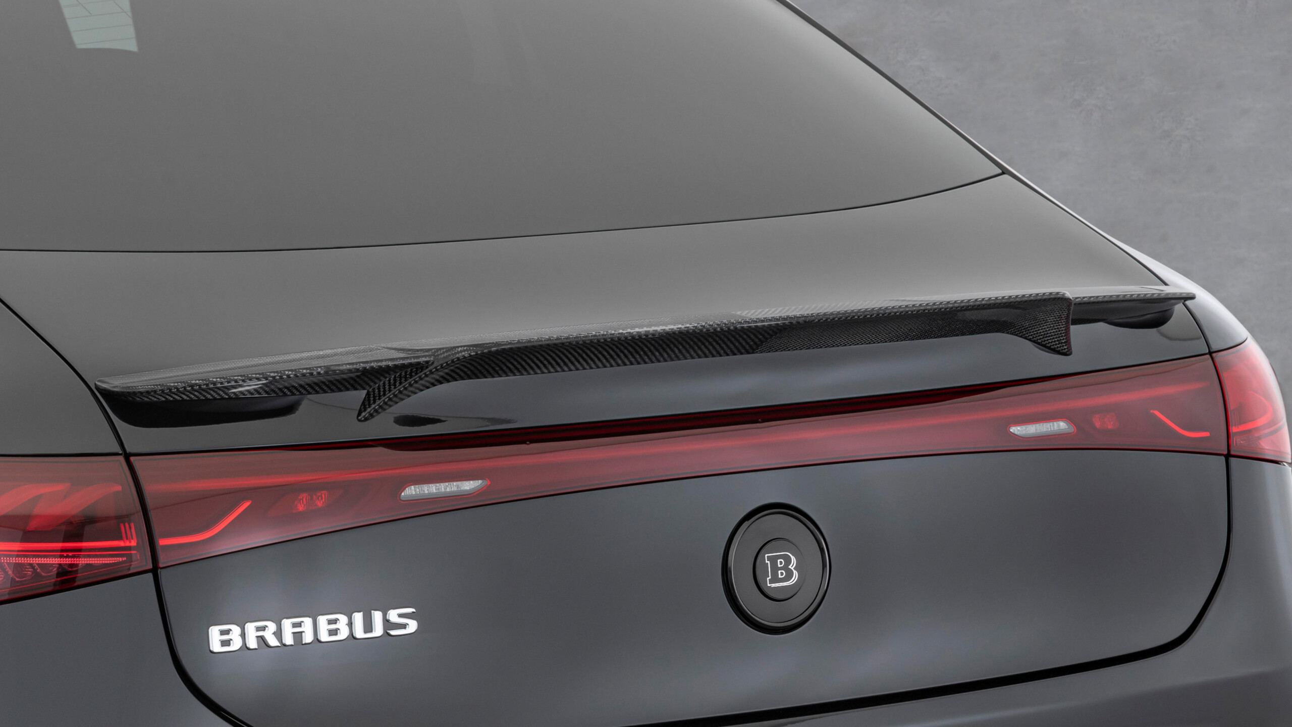 Carbon rear spoiler for Mercedes – V 297 – EQS