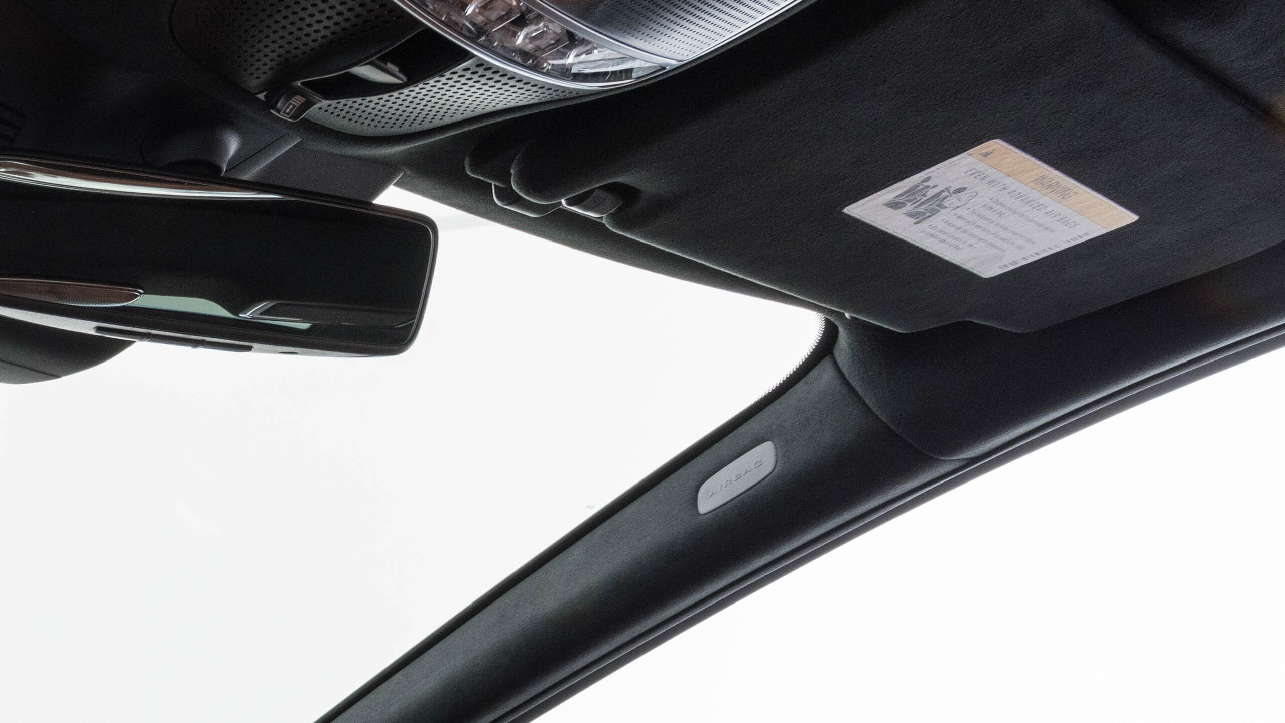 Leather sun visors for Mercedes – W 447 – V 250 until 03/2019 - 1
