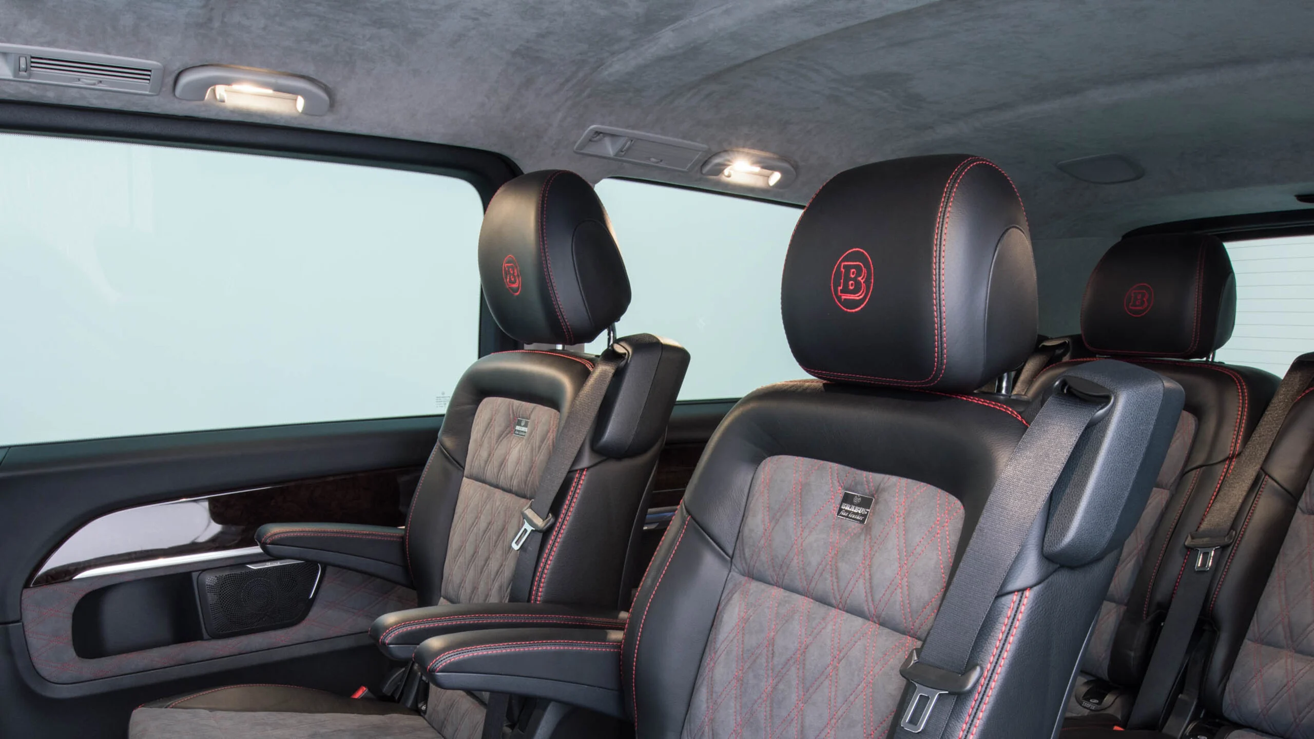 Leather / Alcantara headliner for Mercedes – W 447 – V 250 until 03/2019 - 1