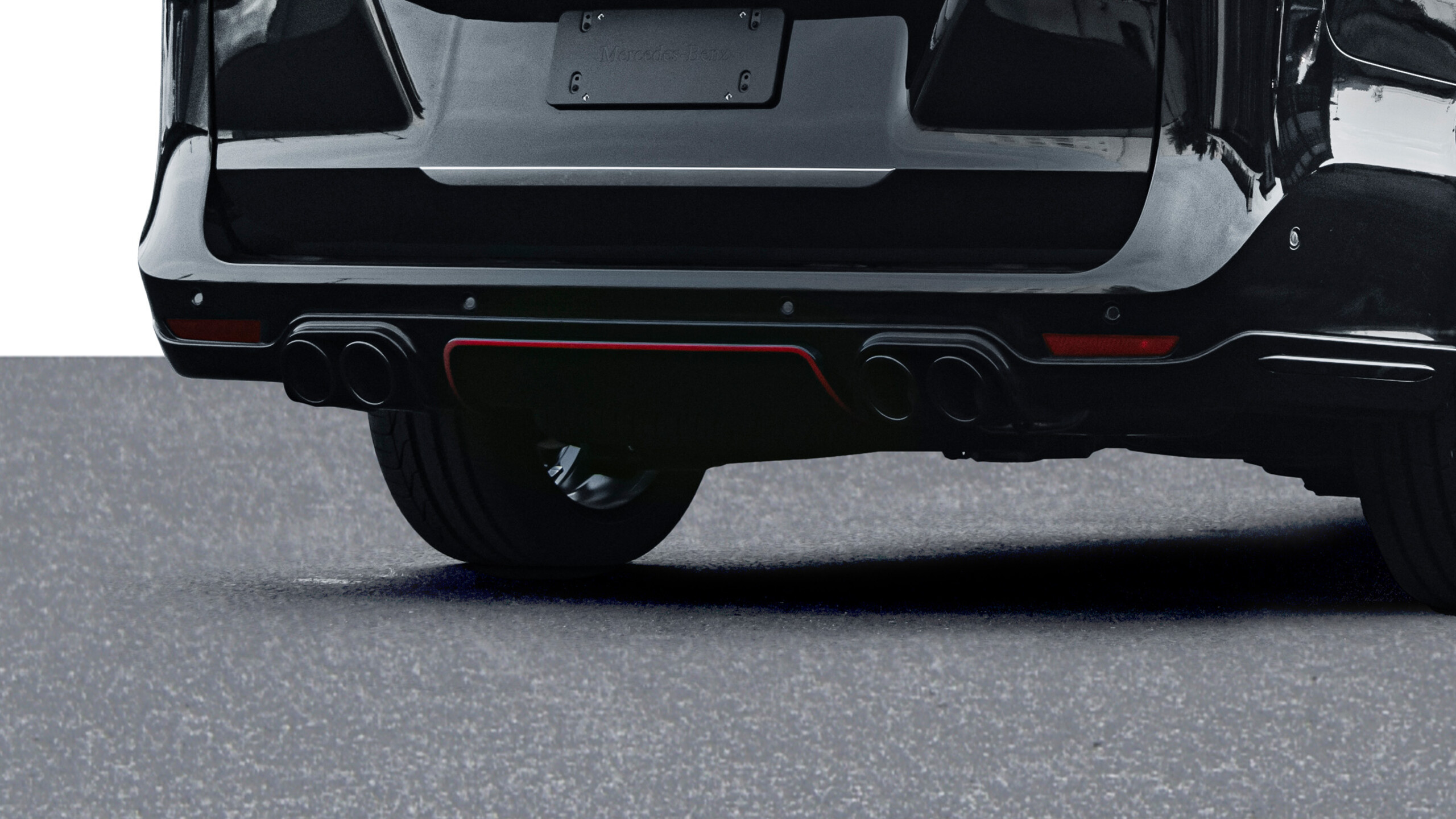 Signature rear insert sport for Mercedes – W 447 – V 250 until 03/2019 - 1