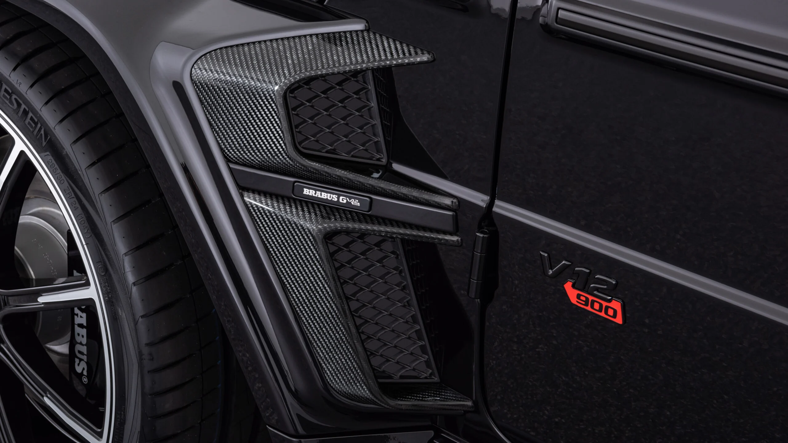 Carbon WIDESTAR inserts for Mercedes – W 463A – G 350 - G 500