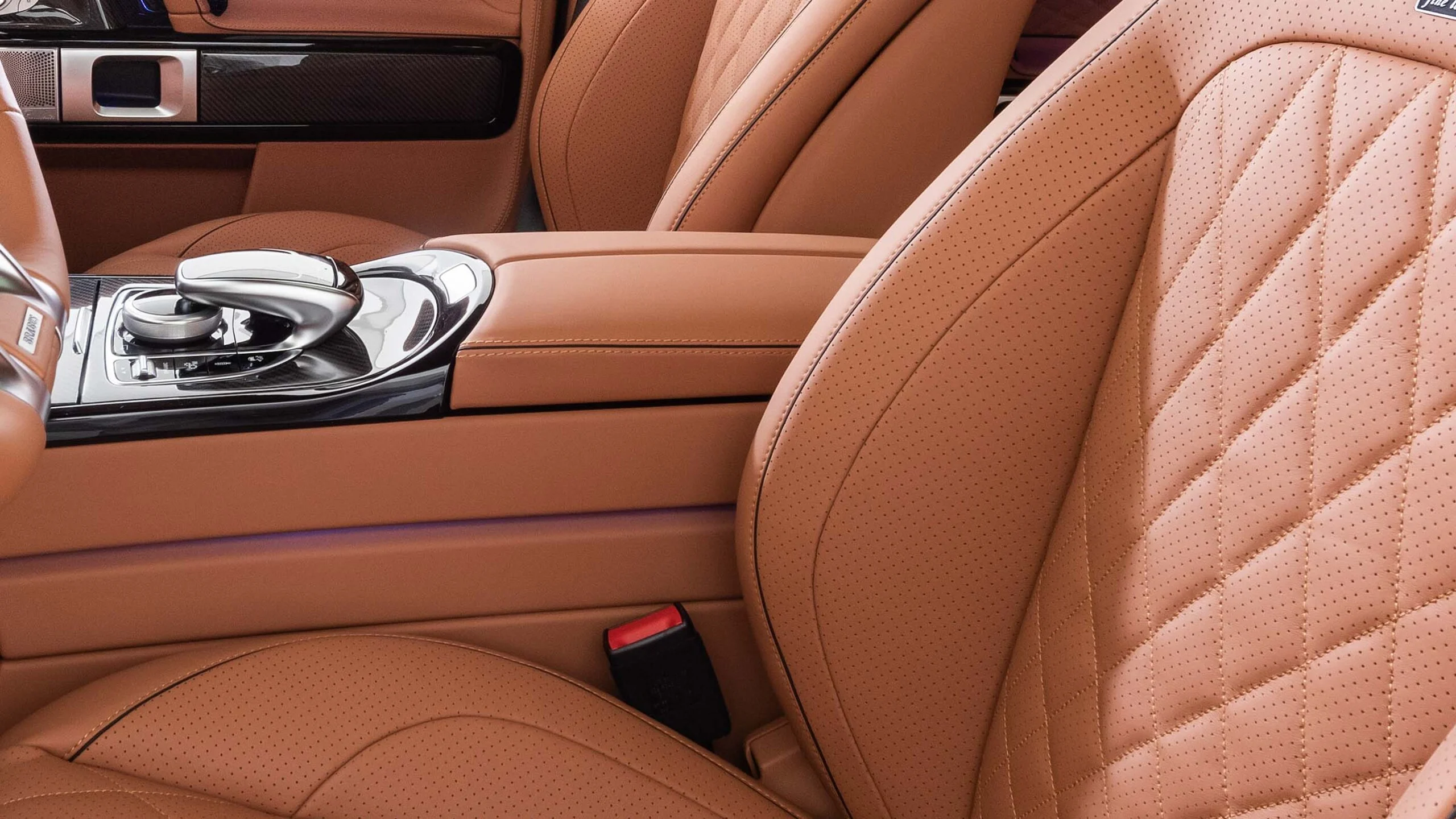 Leather front armrest for Mercedes – W 463A – G 350 – G 500