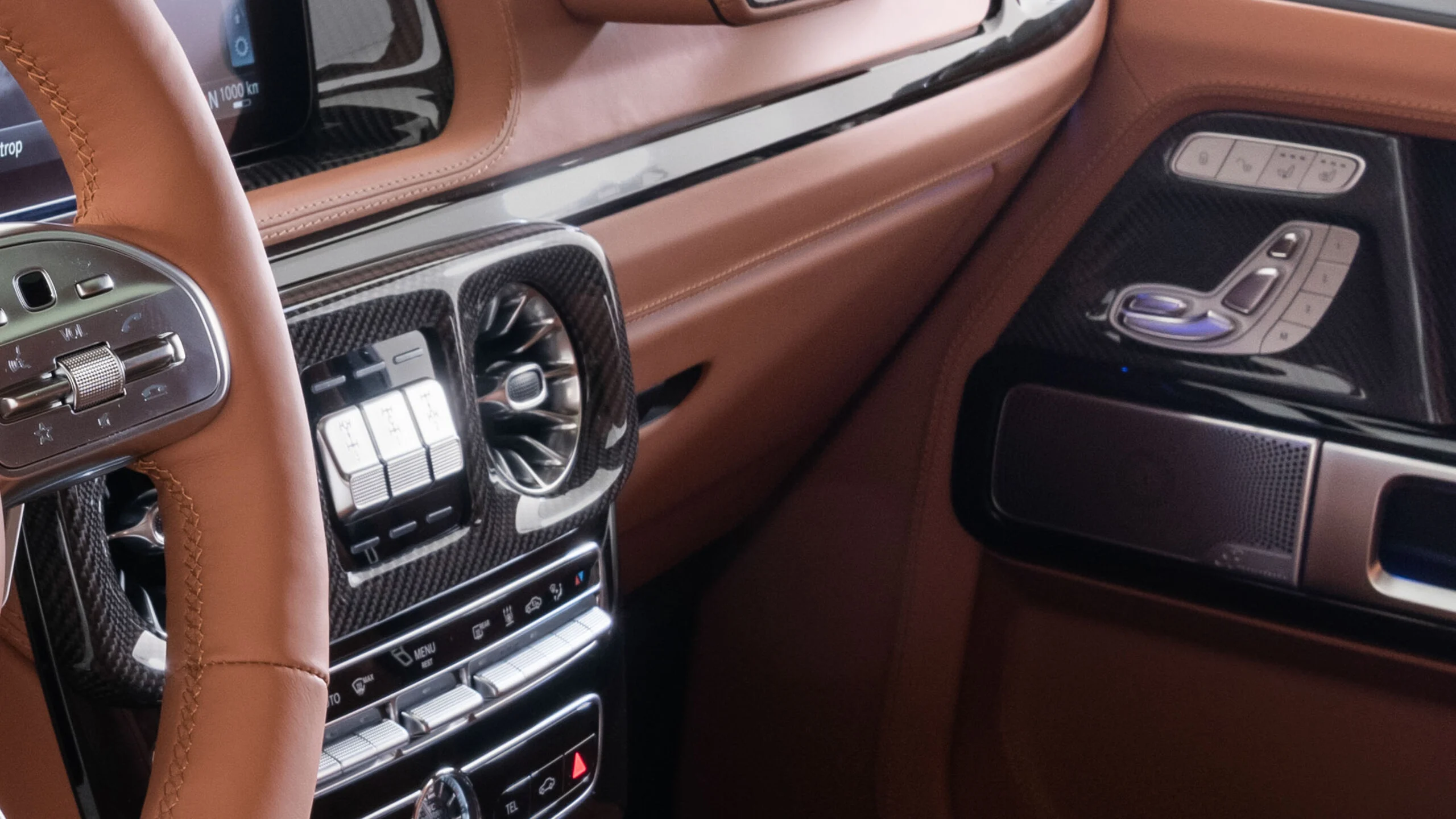 Leather dashboard underpaneling for Mercedes – W 463A – G 350 – G 500