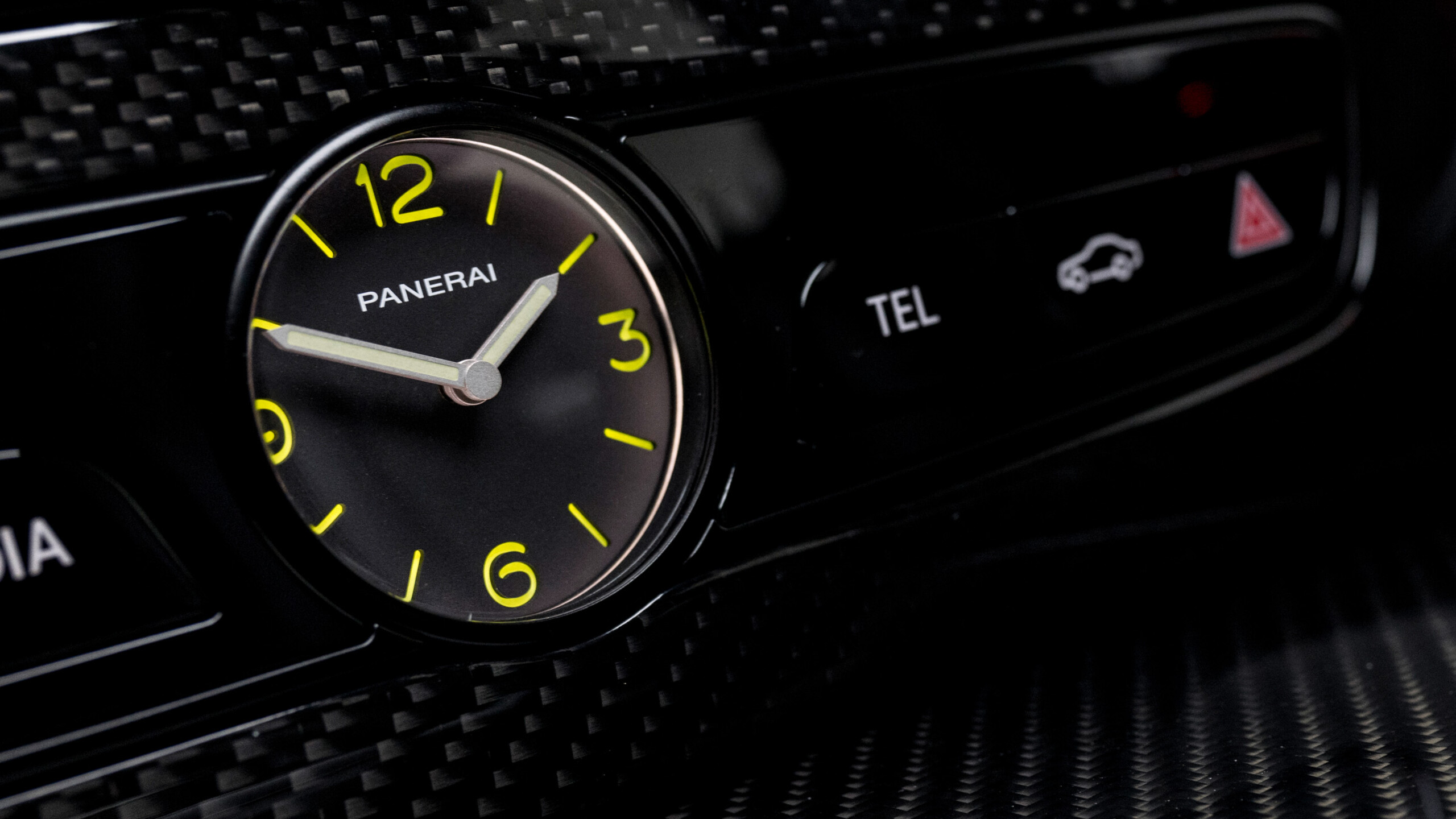 Panerai Luminor Watch black for Mercedes – W 463A – G 350 – G 500