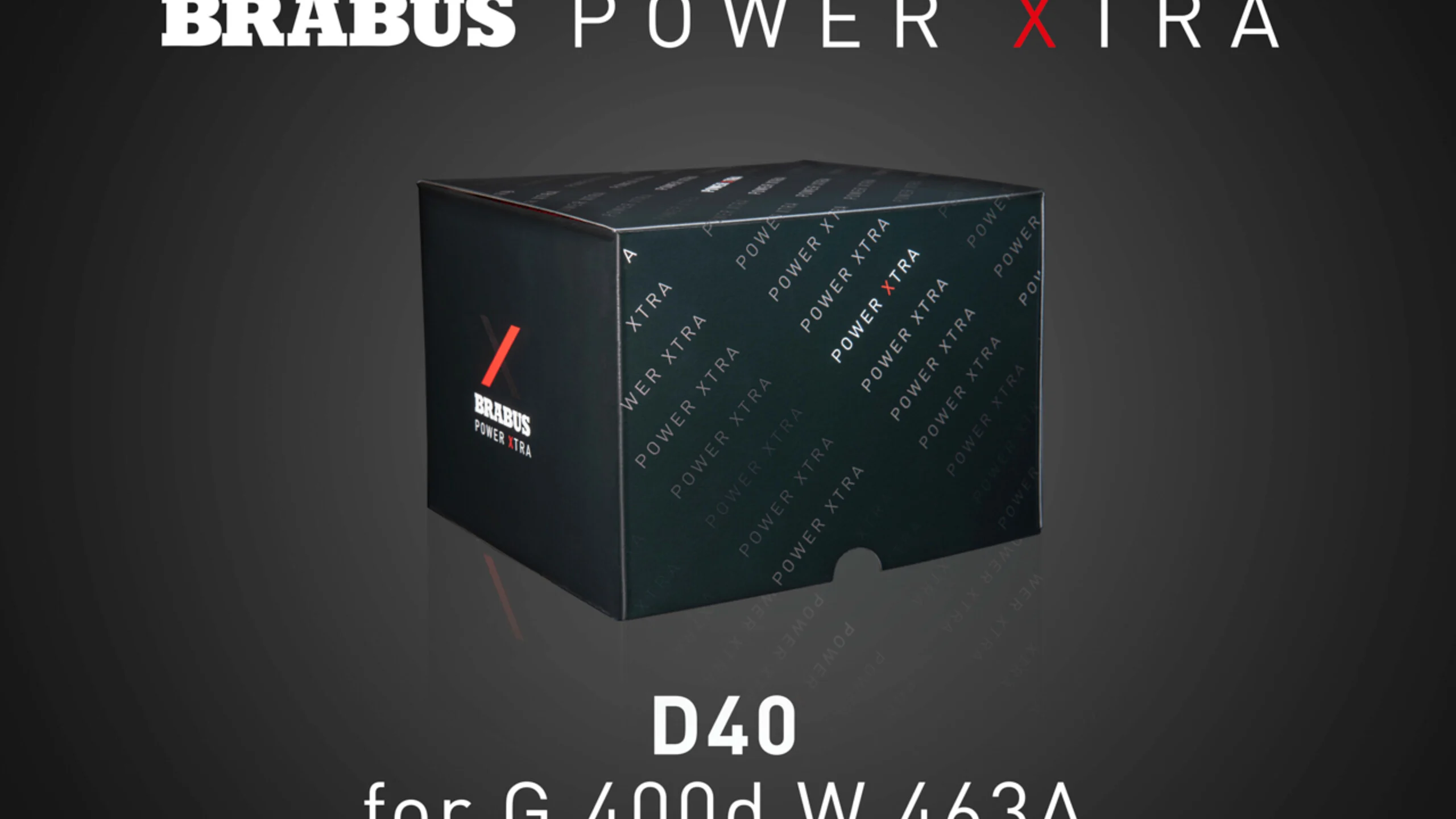 PowerXtra D40 – G 400d for Mercedes – W 463A – G 350 – G 500