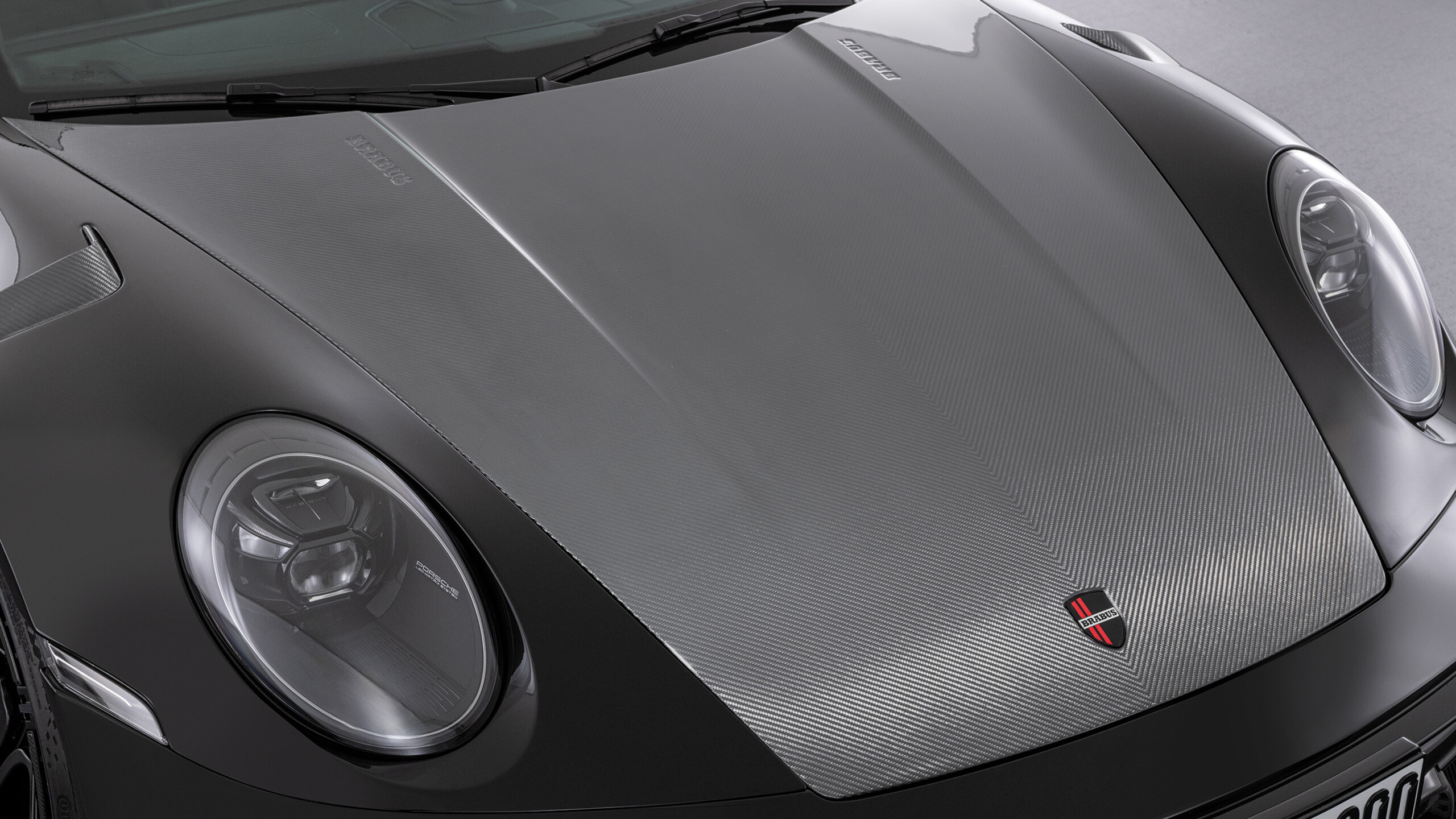 Carbon trunk hood BRABUS based on Porsche 911 Turbo
