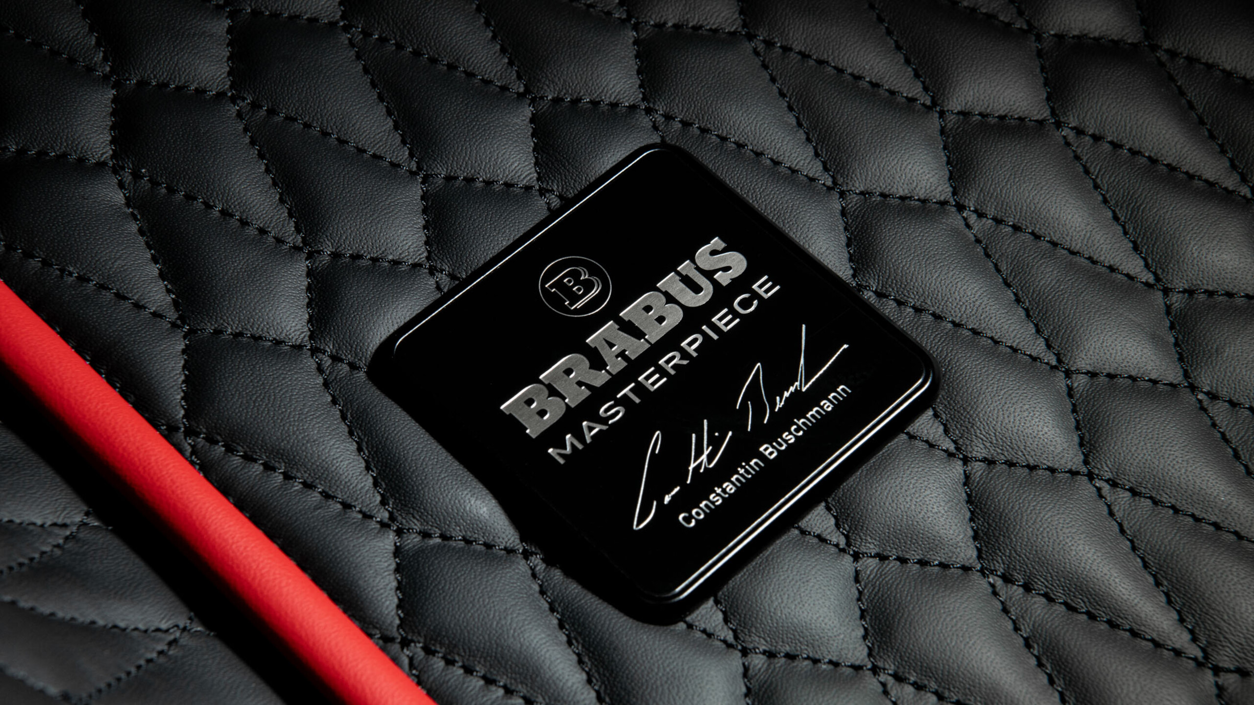 leather floor mats quilted BRABUS based on Porsche 911 Turbo
