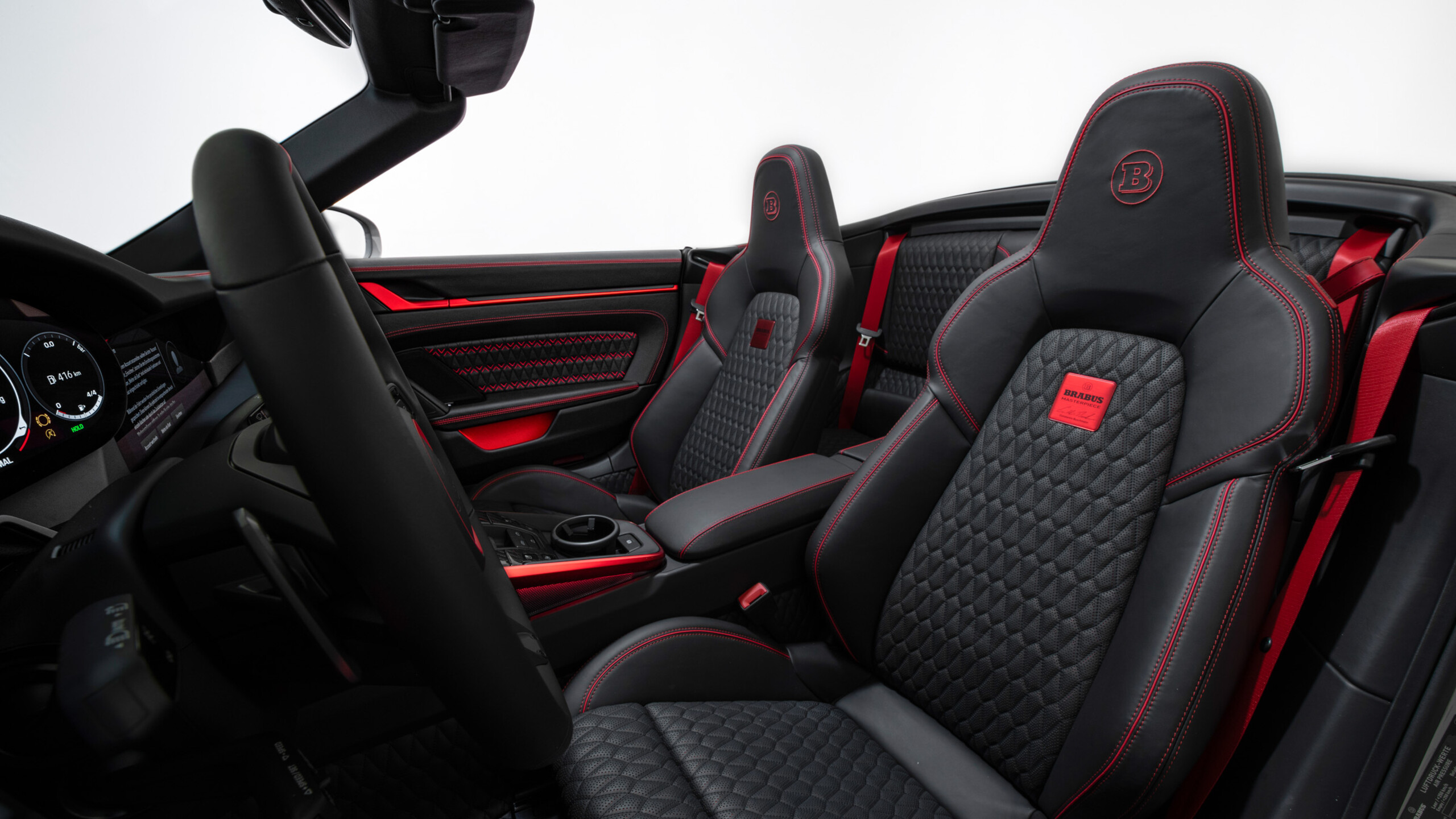 Leather Interior BRABUS based on Porsche 911 Turbo