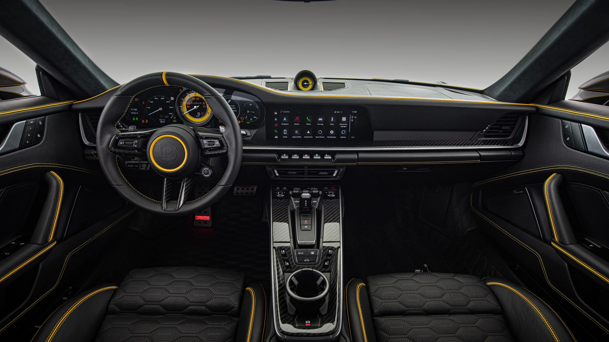 BRABUS Signature Carbon Interior Package I based on Porsche 911 Turbo
