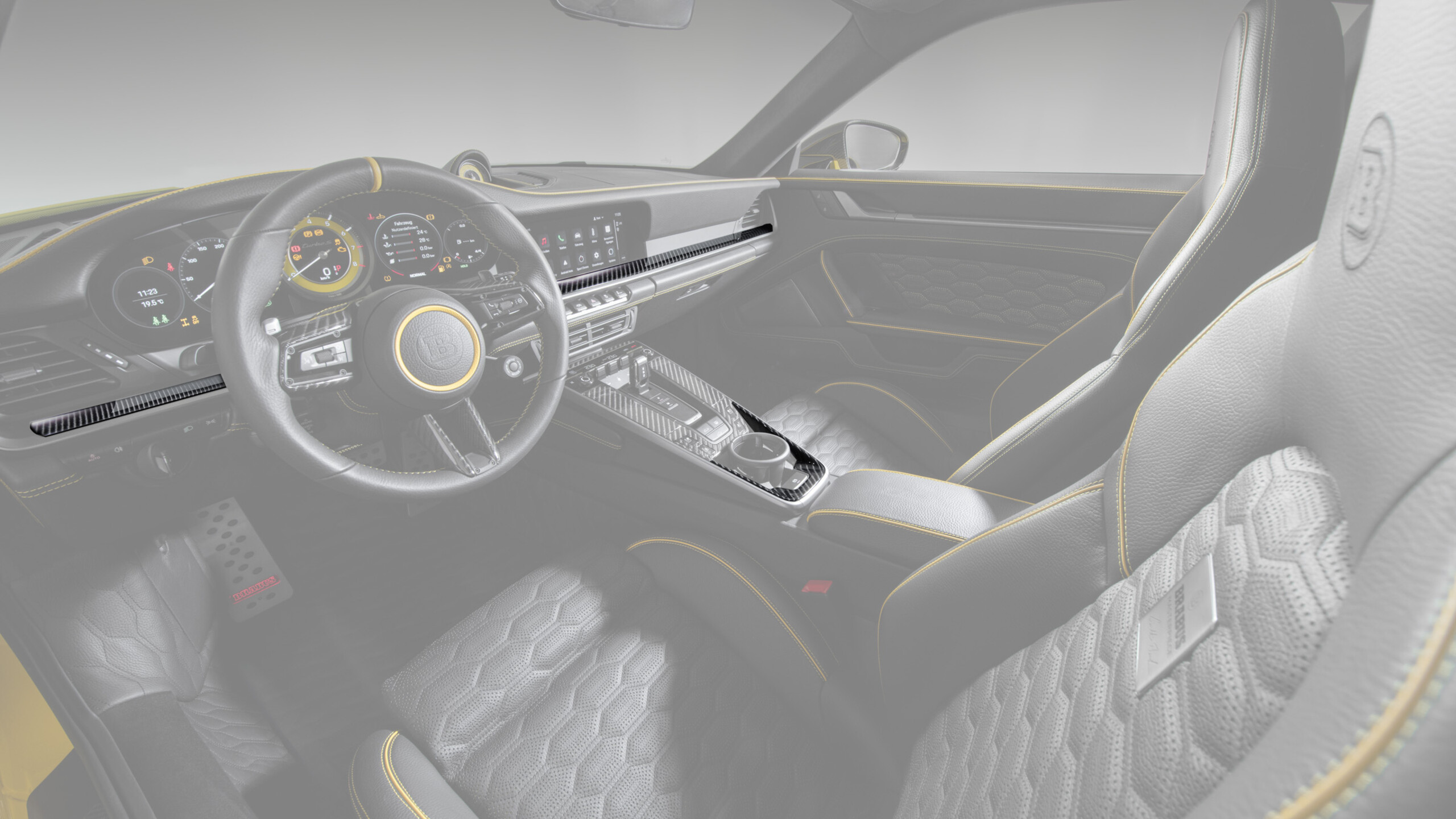 BRABUS Signature Carbon Interior Package II based on Porsche 911 Turbo