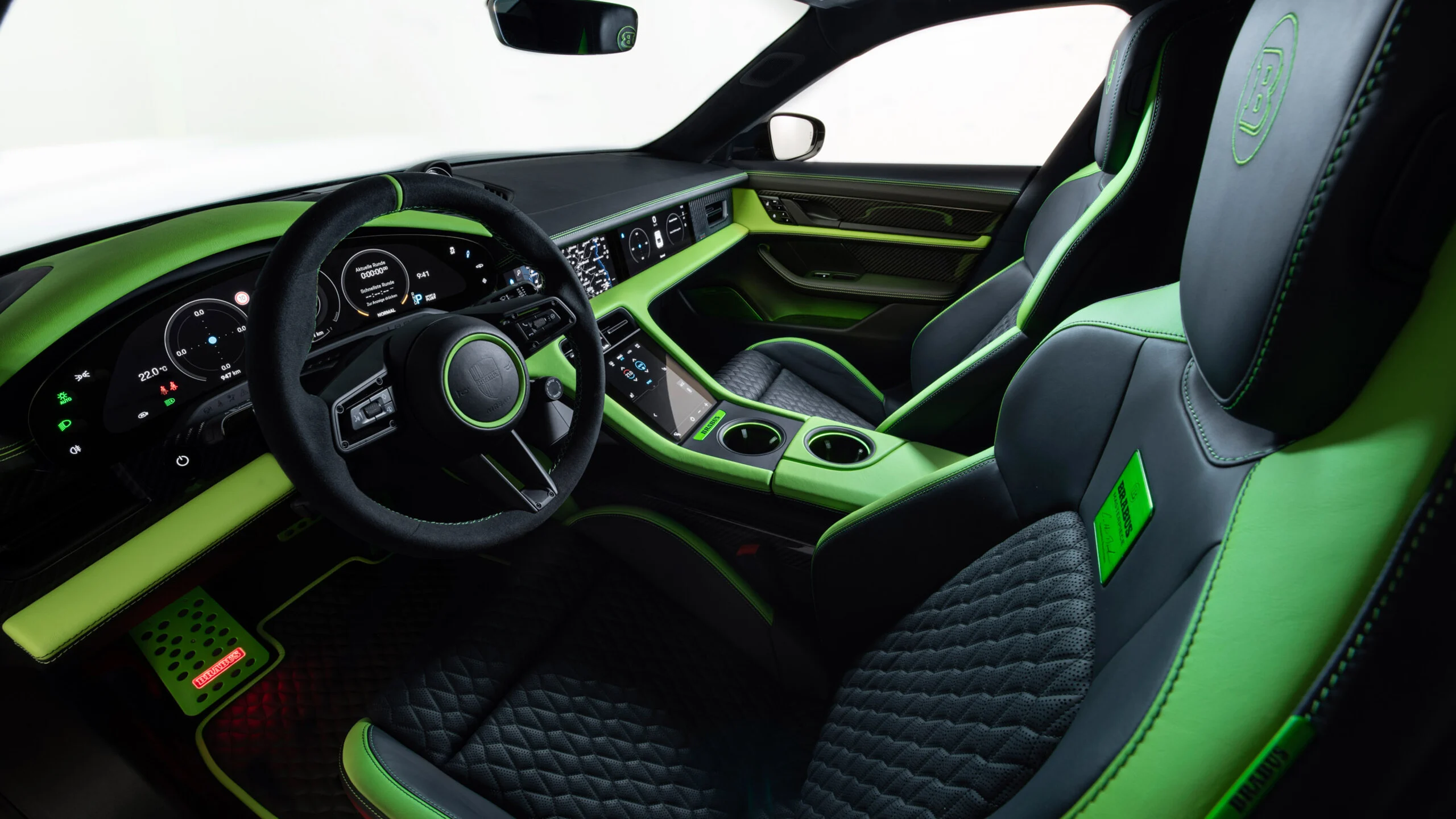 Leather Interior BRABUS based on Porsche Taycan