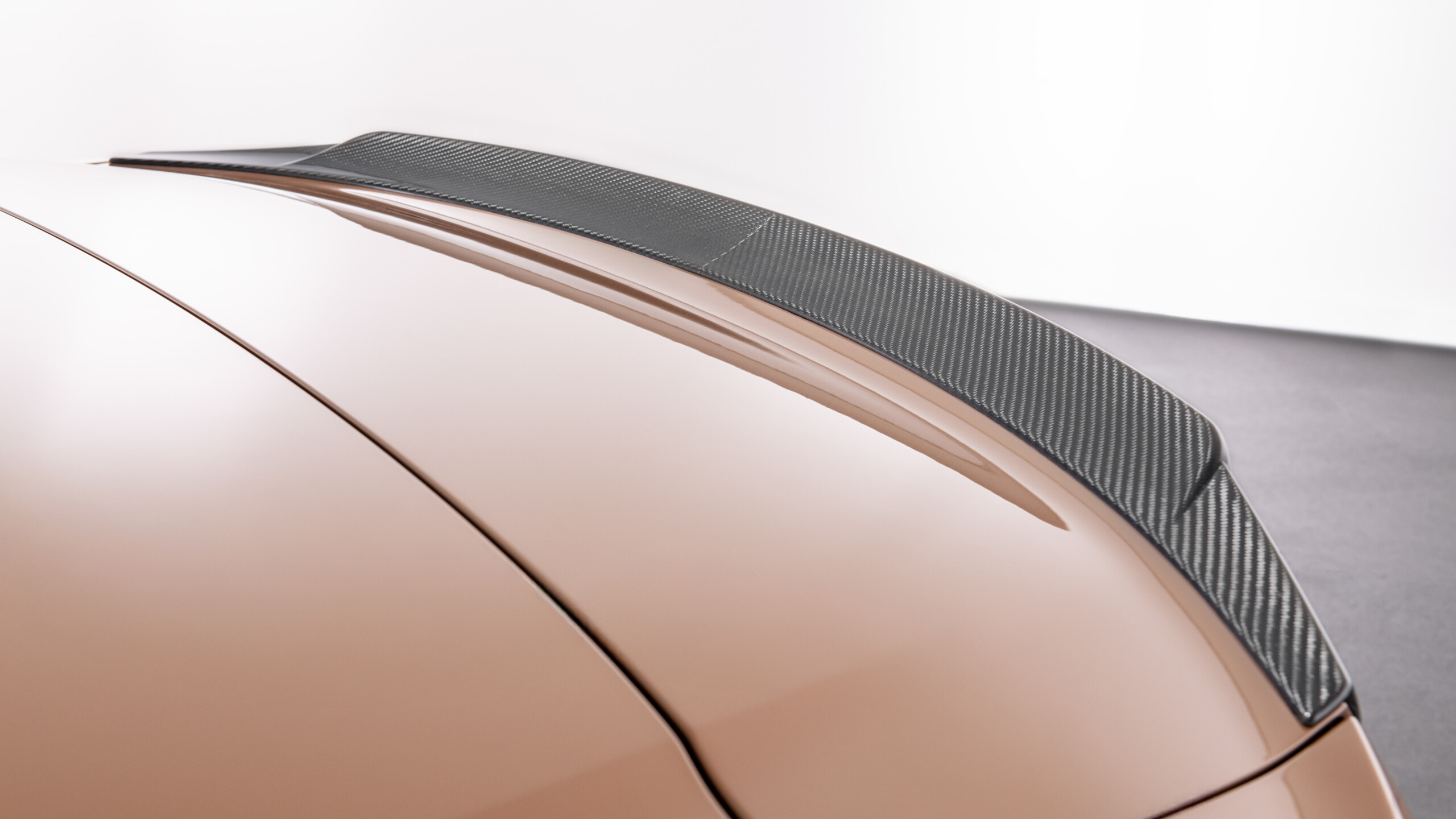 Carbonr rear spoiler attachment BRABUS based on Bentley Continental GTC Speed