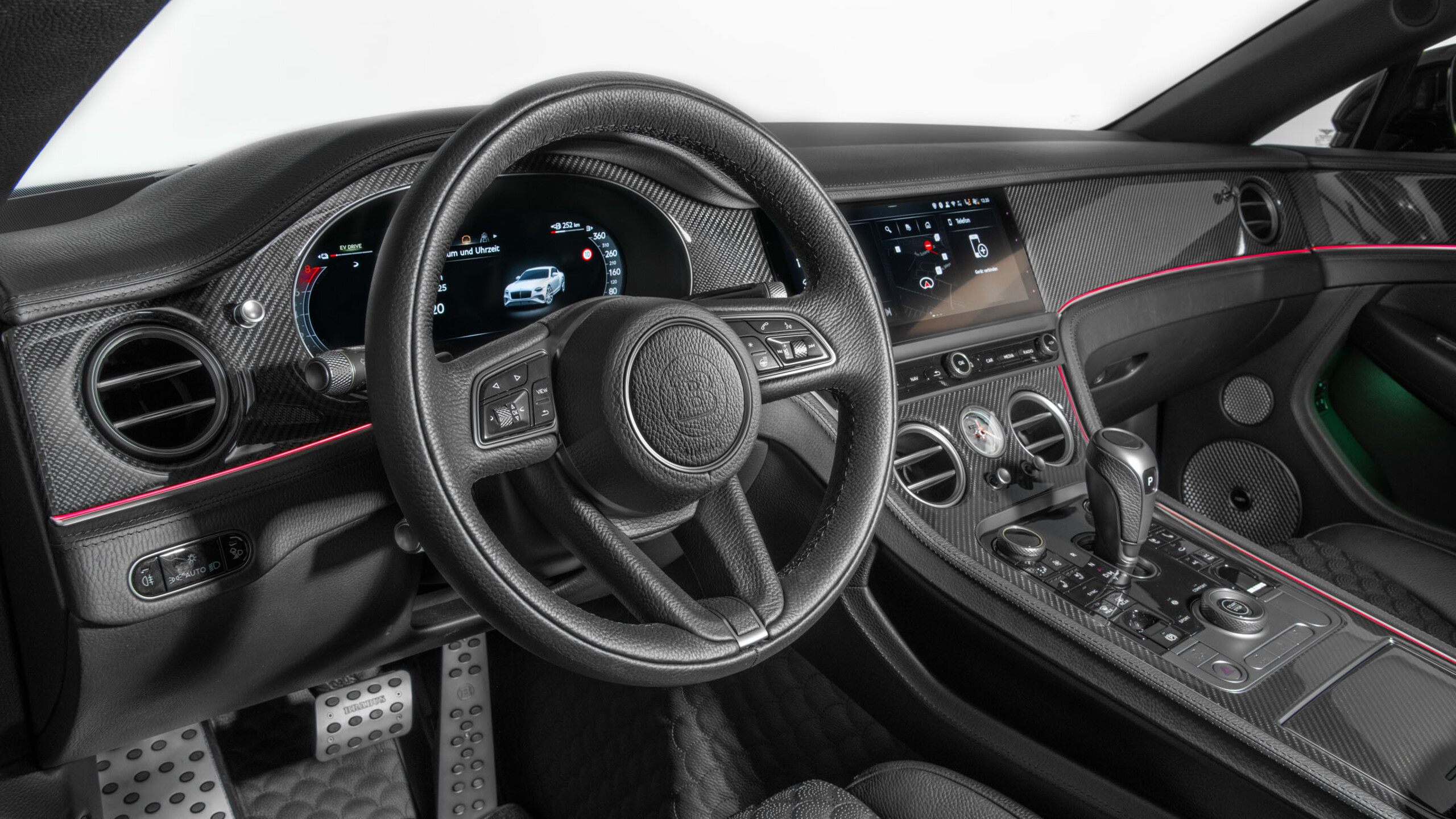 Лаковані декоративні елементи інтер'єру на базі Bentley Continental GTC Speed