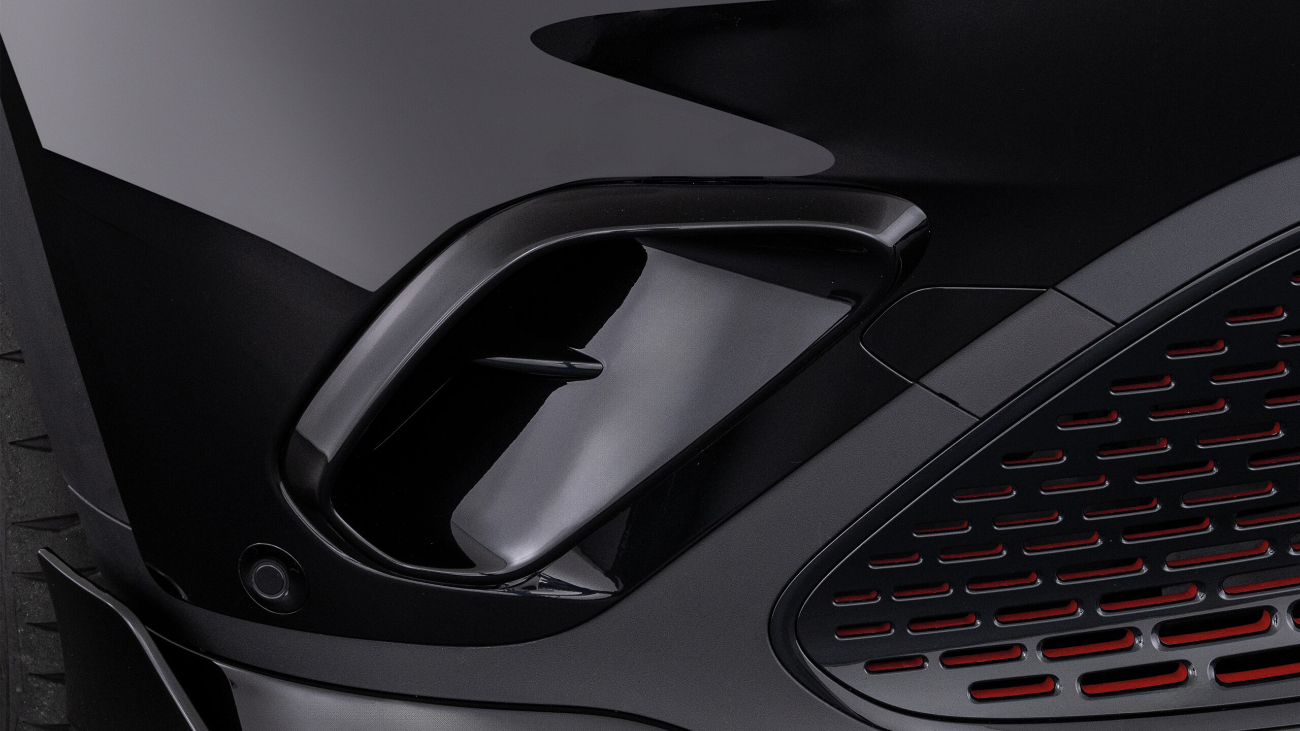 Front fascia inserts smart #3 BRABUS