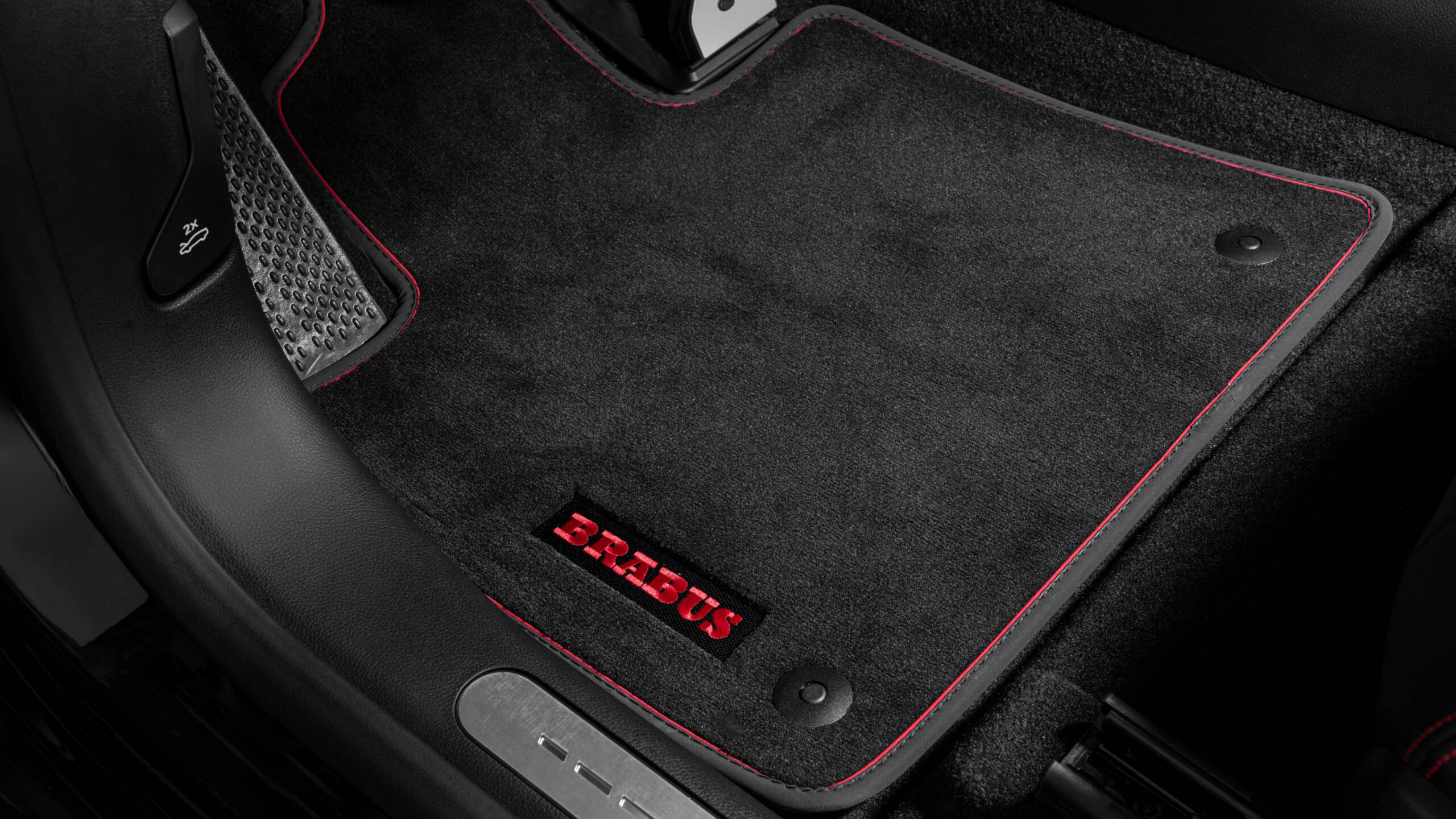Velour floor mats smart #3 BRABUS