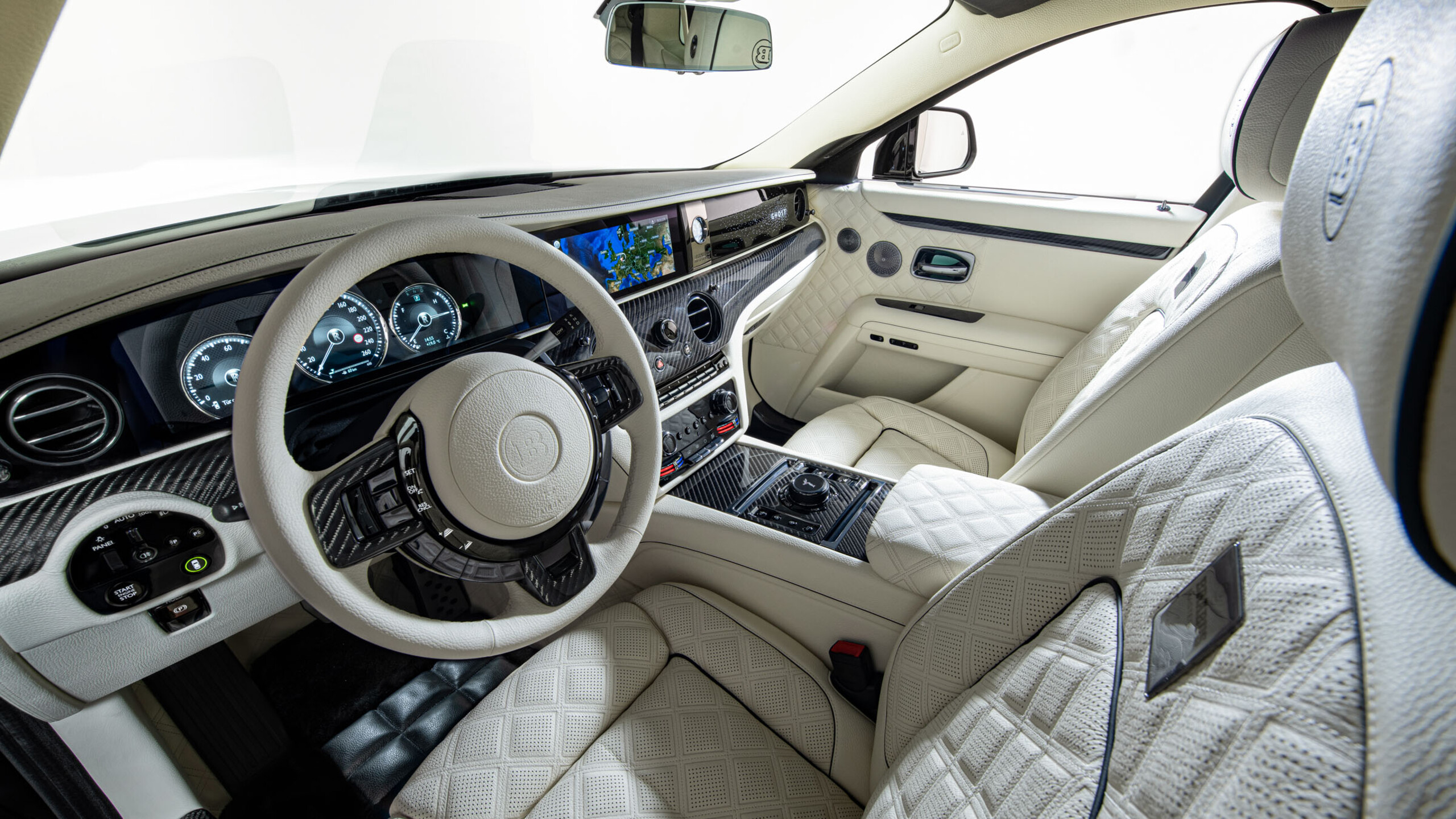 Leather Interior BRABUS based on Rolls – Royce Ghost