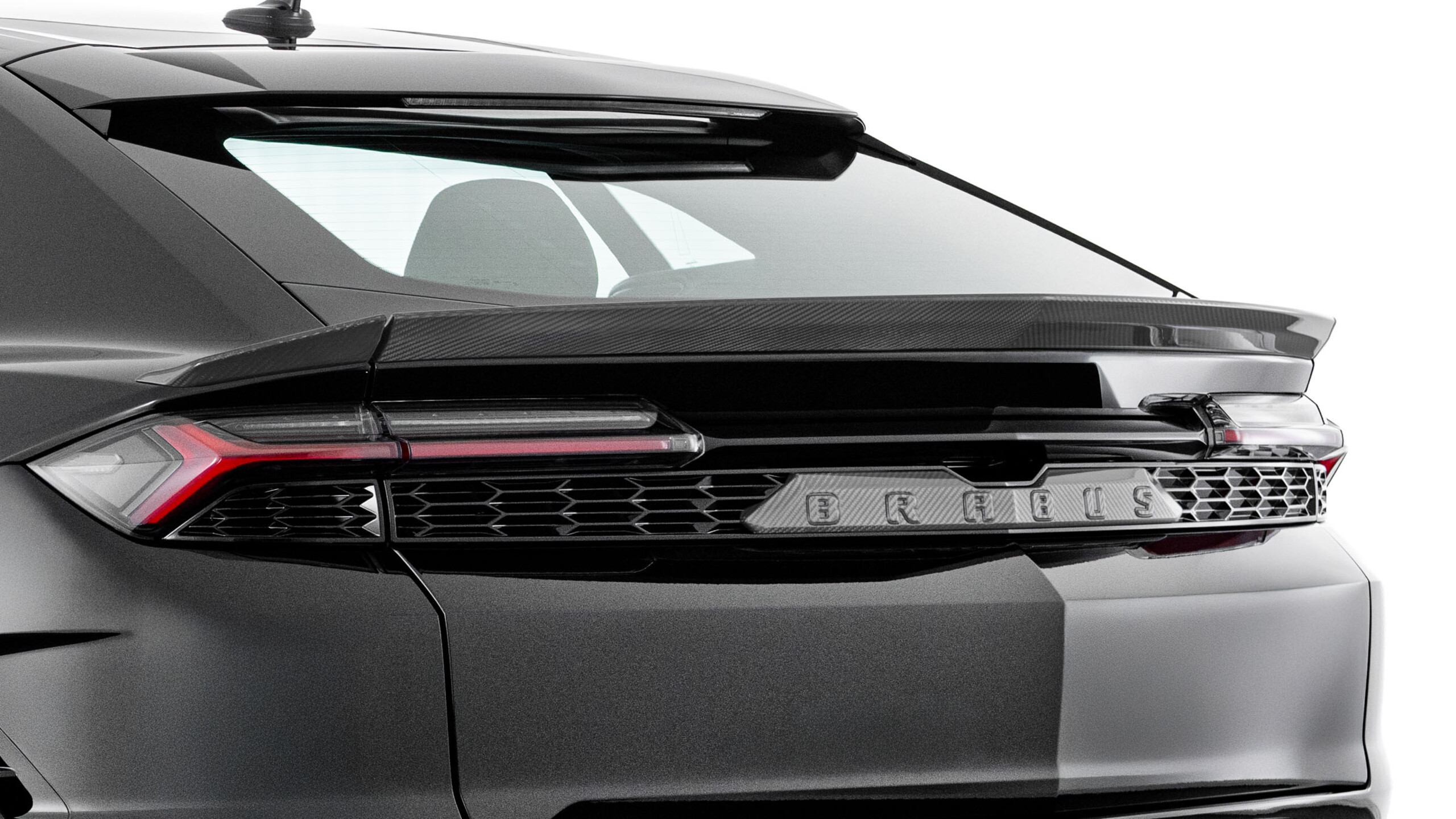 Carbon Rear Spoiler Attachment BRABUS based on Lamborghini URUS SE