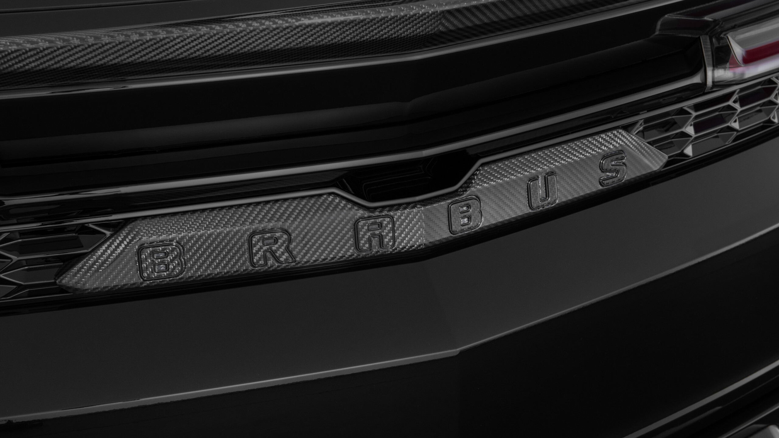 Carbon Tailgate Trim Element BRABUS based on Lamborghini URUS SE