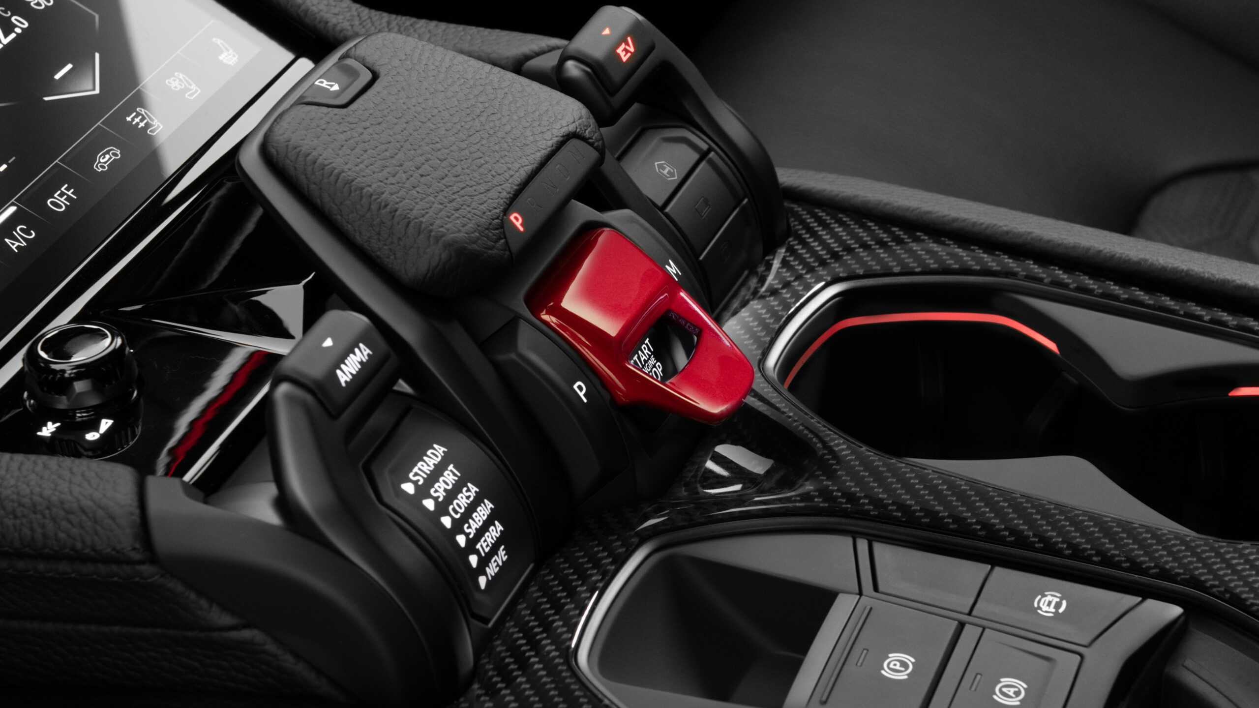 Interior glaze trim elements BRABUS based on Lamborghini URUS SE