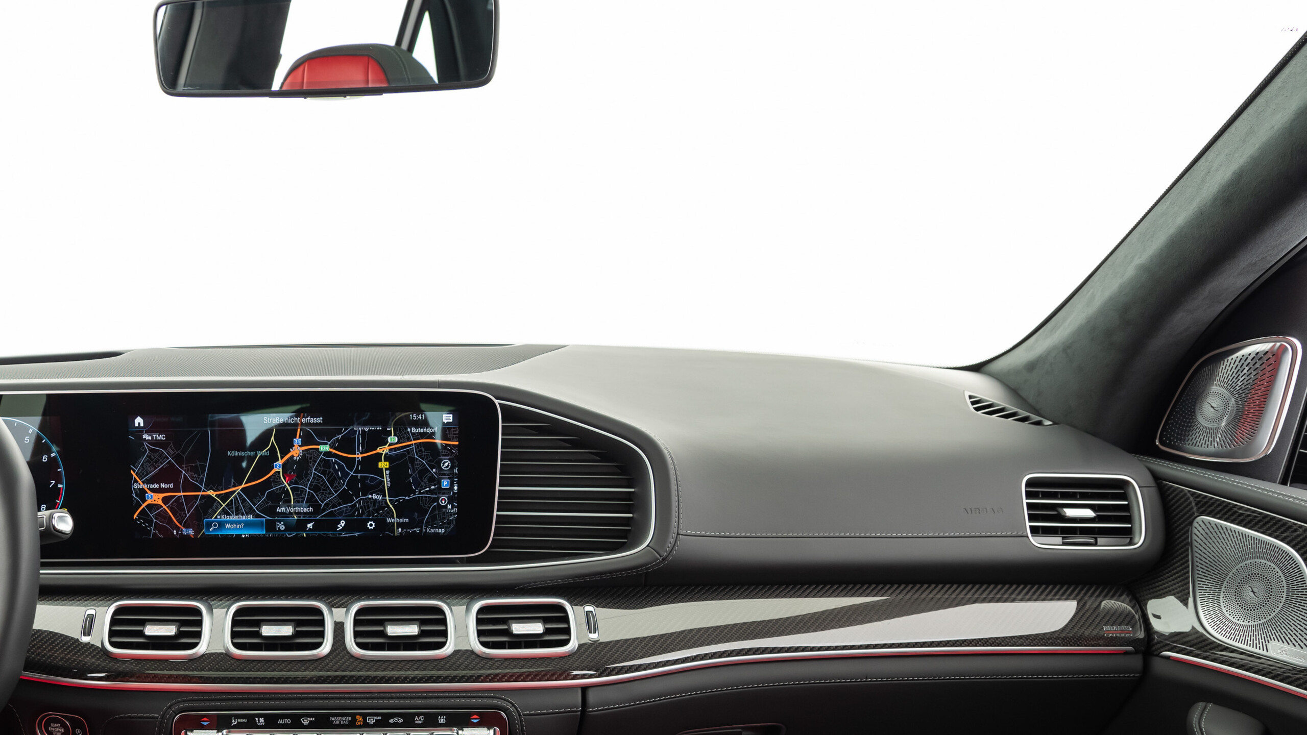 Leather upper section of dashboard for Mercedes – V 167 – AMG Line