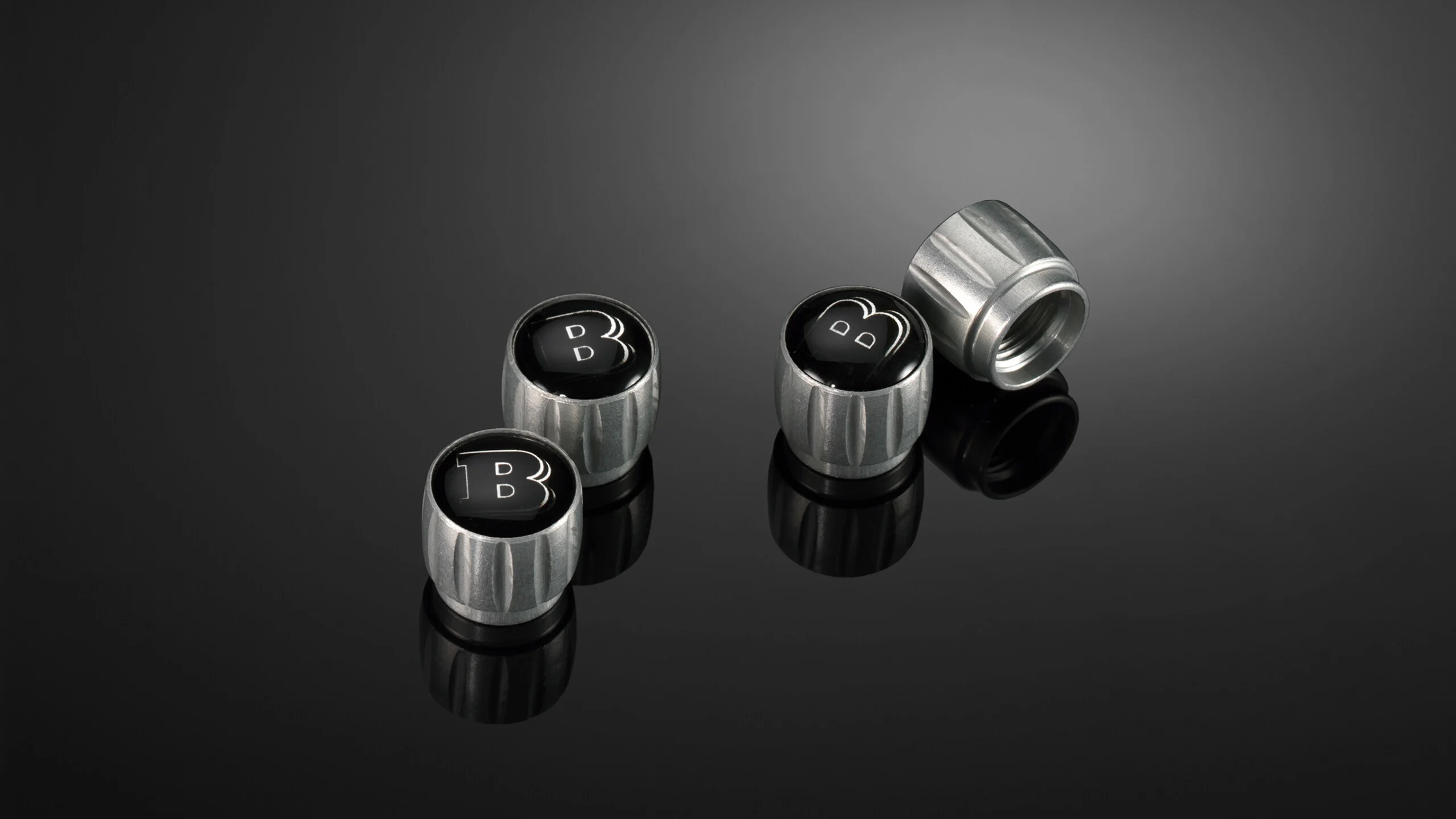 Aluminum valve caps for Mercedes – W 470 – X 250 - X 350