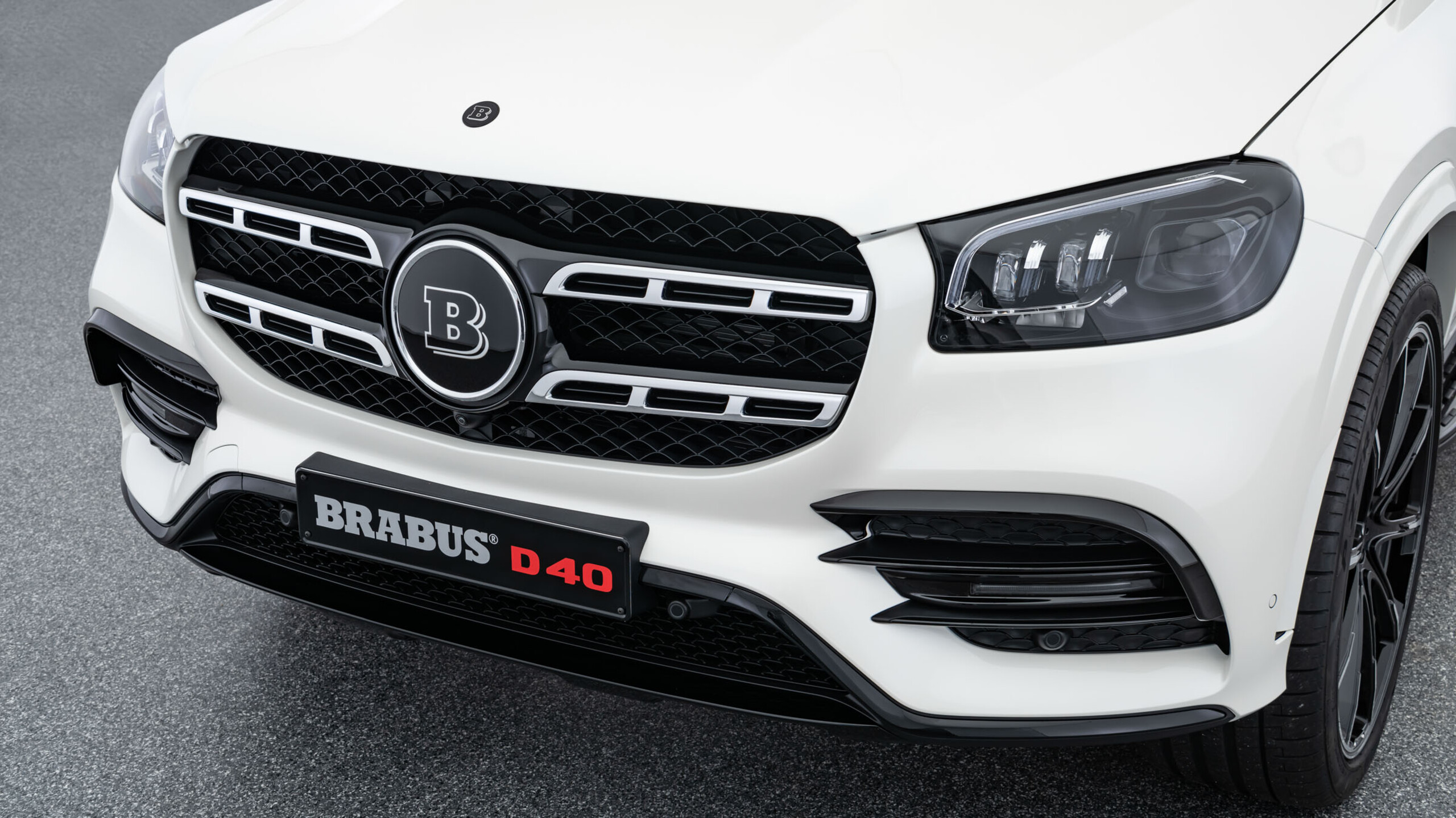 Front fascia attachments for Mercedes – X 167 – AMG Line
