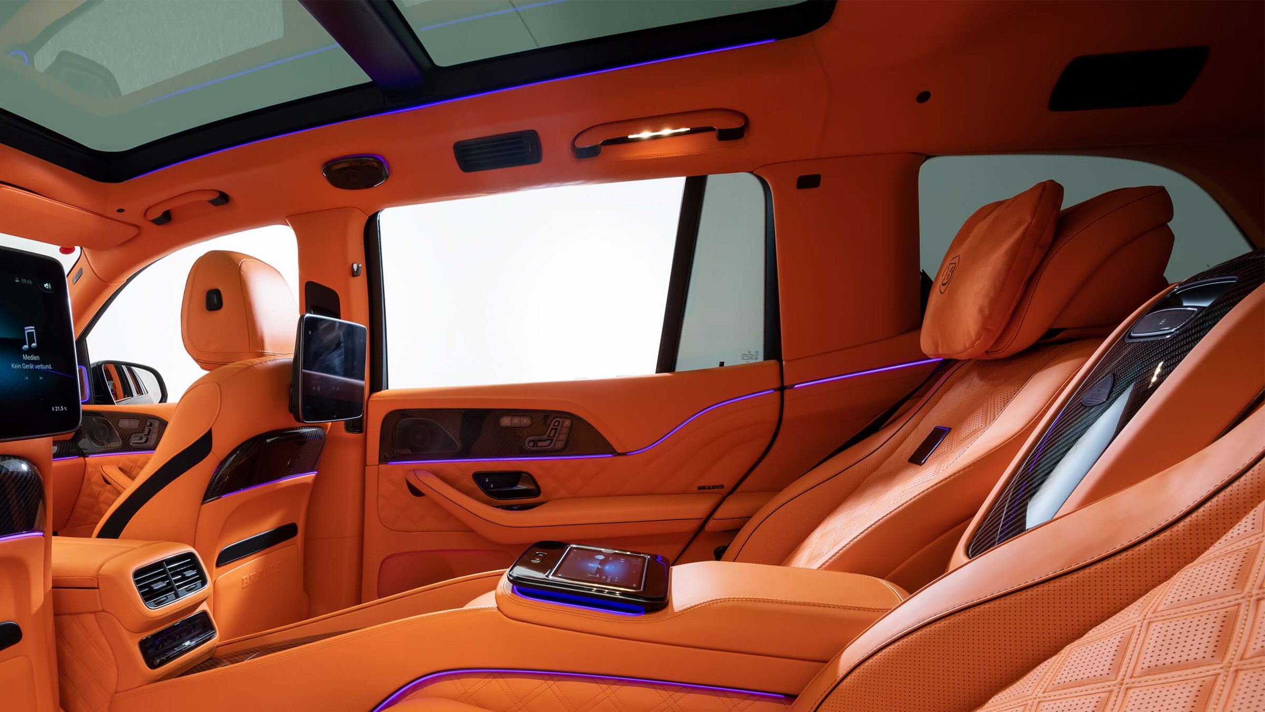 Leather A – , B – ,C – and D – columns for Mercedes – X 167 – Maybach GLS 600