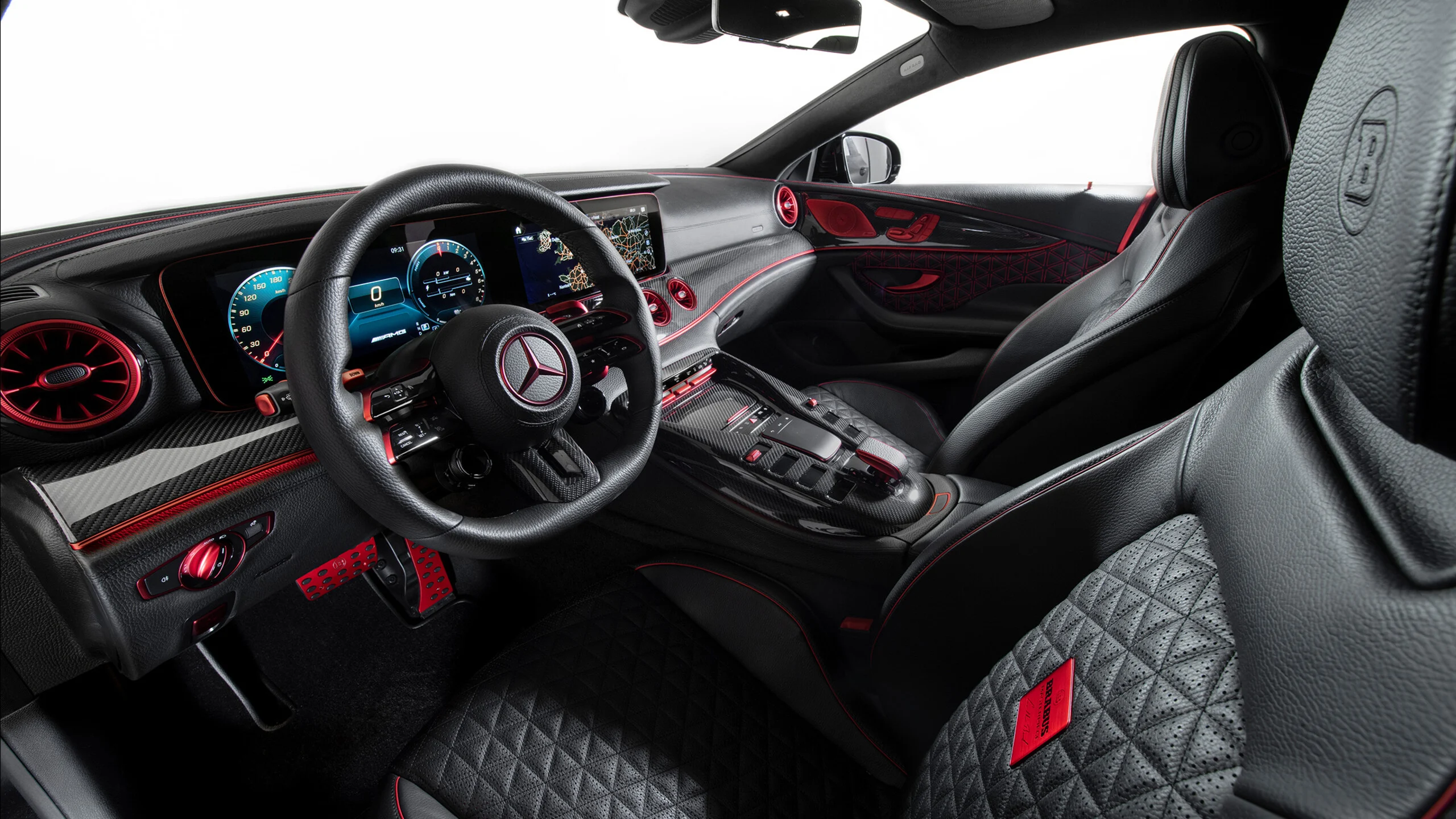Leather interior for Mercedes – X 290 – AMG GT 53