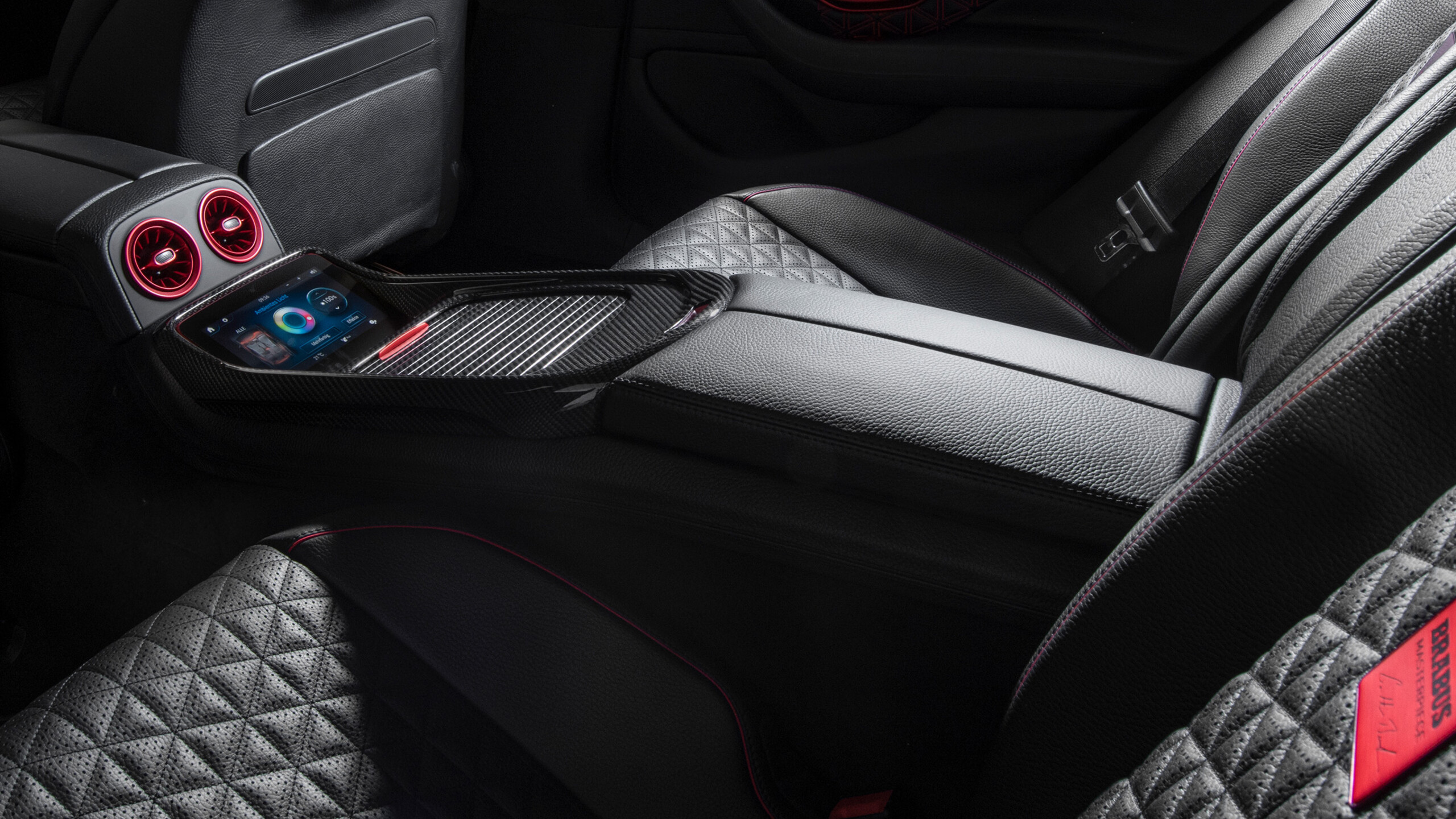 Leather back armrest for Mercedes – X 290 – AMG GT 63 Facelift