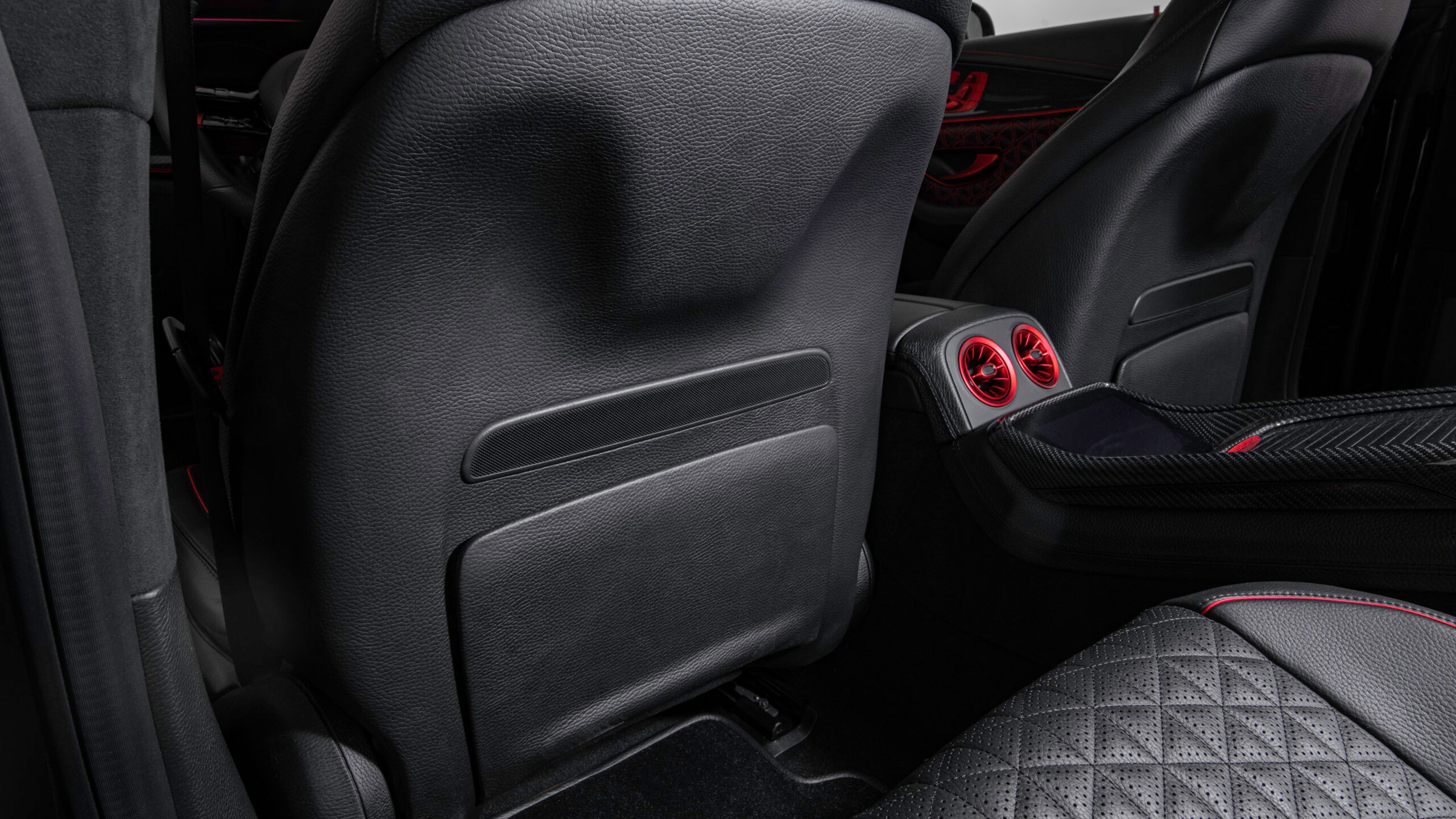 Leather seat back covers front seats for Mercedes – X 290 – AMG GT 63 Facelift