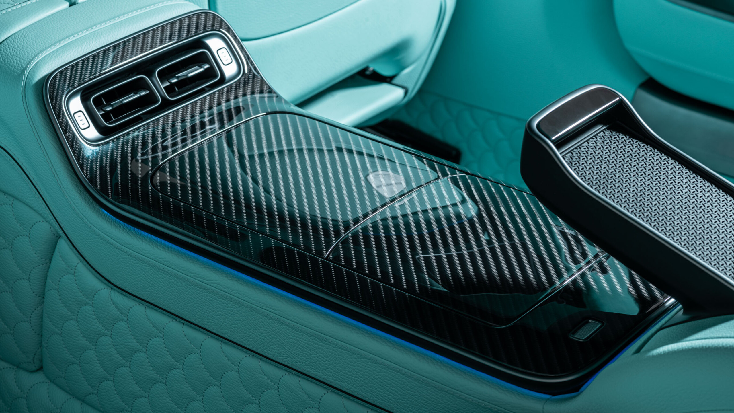 Leather business console for Mercedes – Z 223 – Maybach S 580 / S 680
